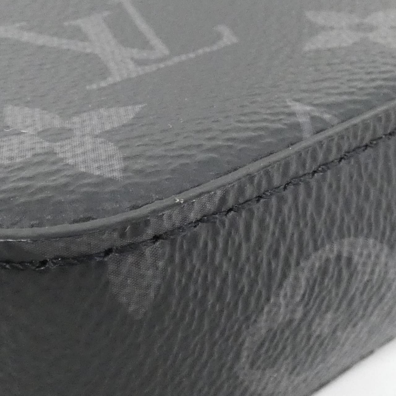 Louis Vuitton Monogram Pochette Steamer Coated Canvas Clutch Bag