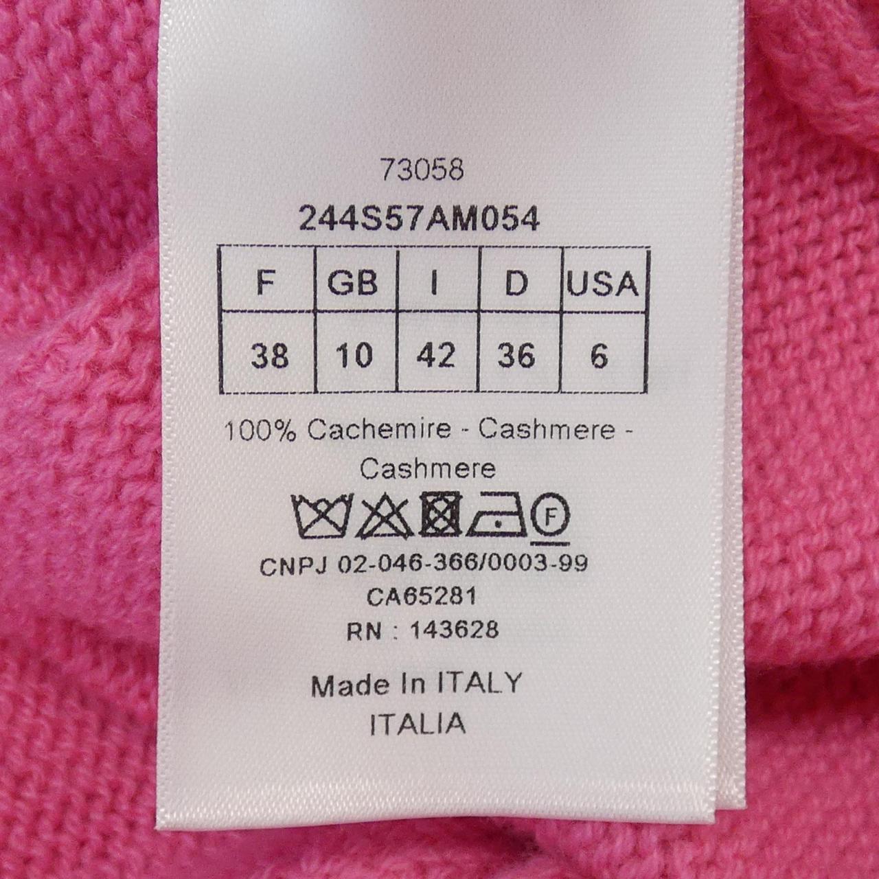 Christian Dior 100% Cashmere Knit