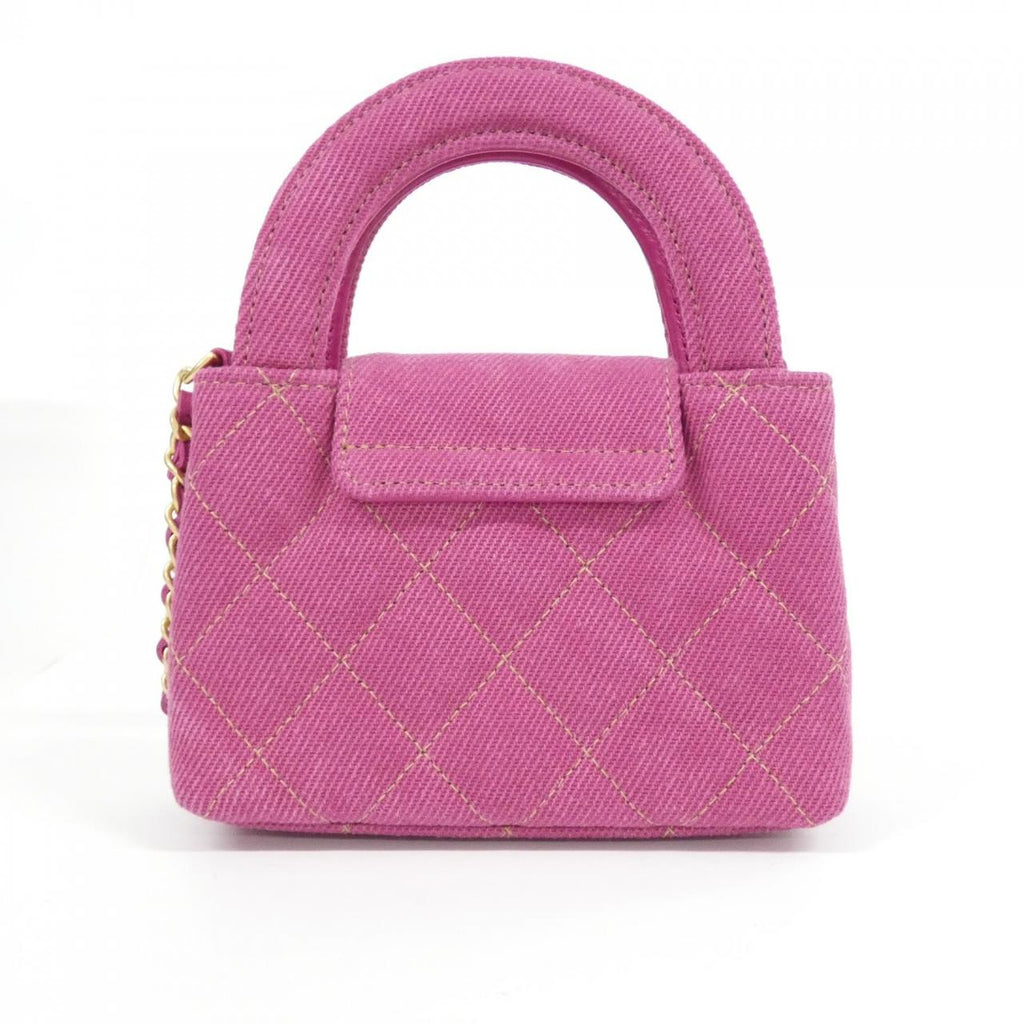 Chanel AP3435 Denim Chain Clutch