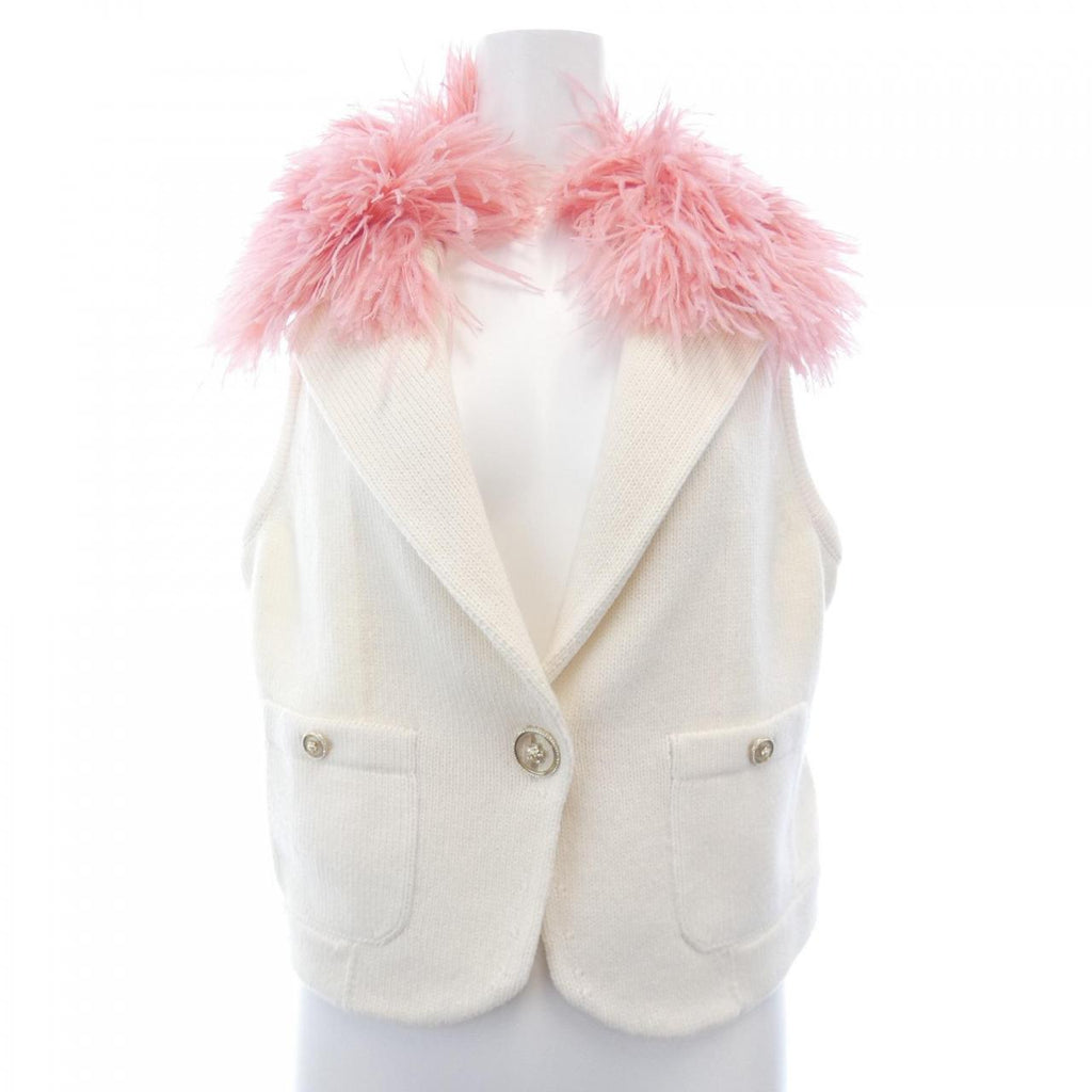 Chanel P76125K10973 Cashmere Vest