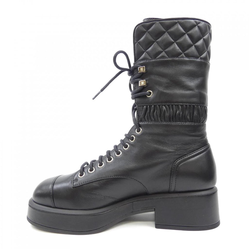 Chanel G37956X01000 Lambskin Boots
