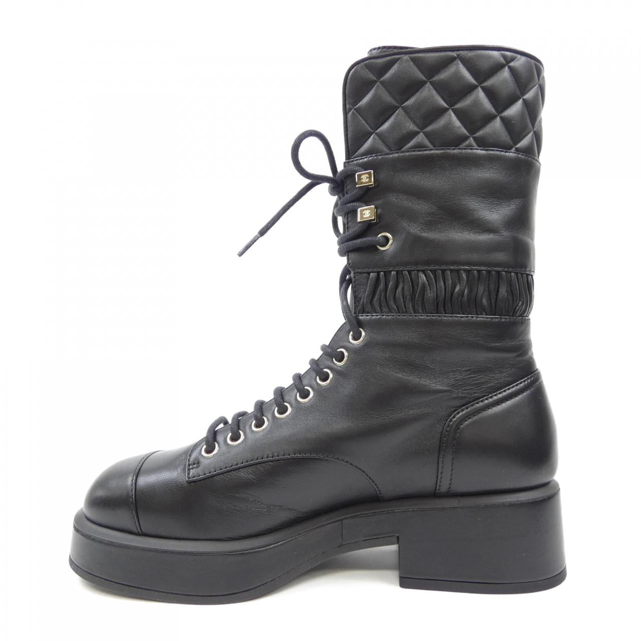 Chanel G37956X01000 Lambskin Boots
