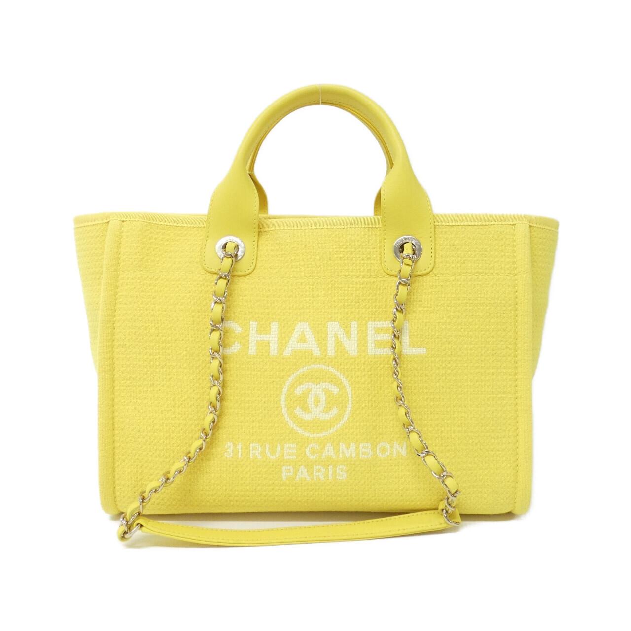 Chanel Deauville Line Mixed Fiber Bag