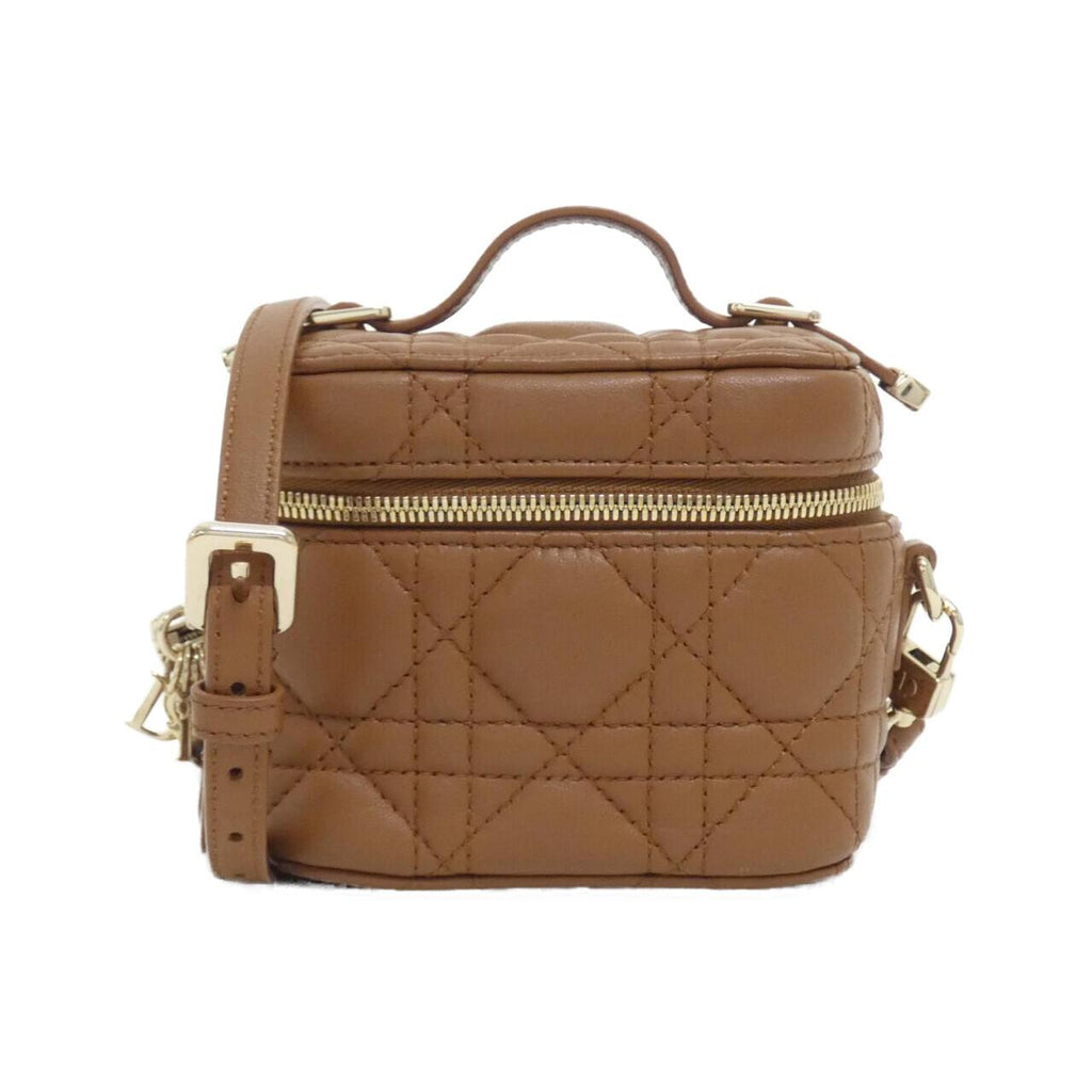 Christian Dior Lady Dior Vanity Case Lambskin Bag