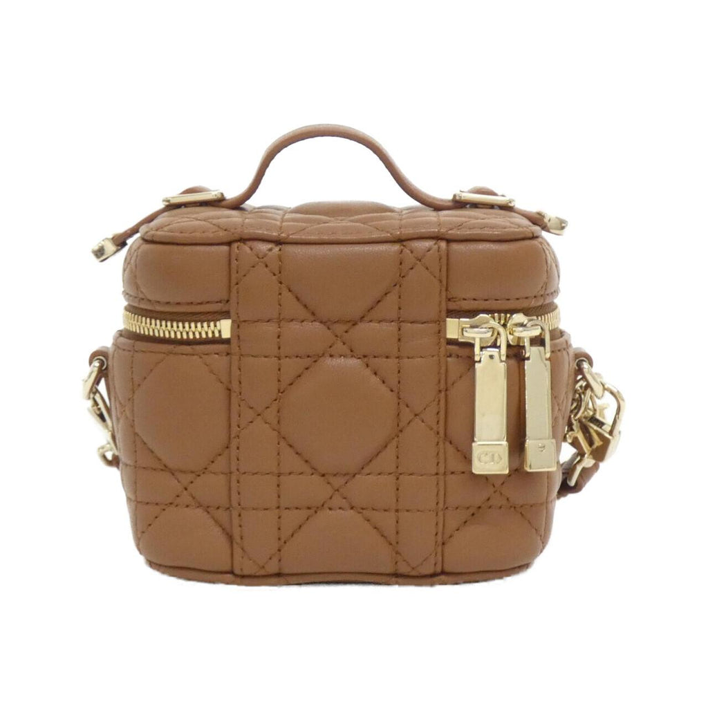 Christian Dior Lady Dior Vanity Case Lambskin Bag