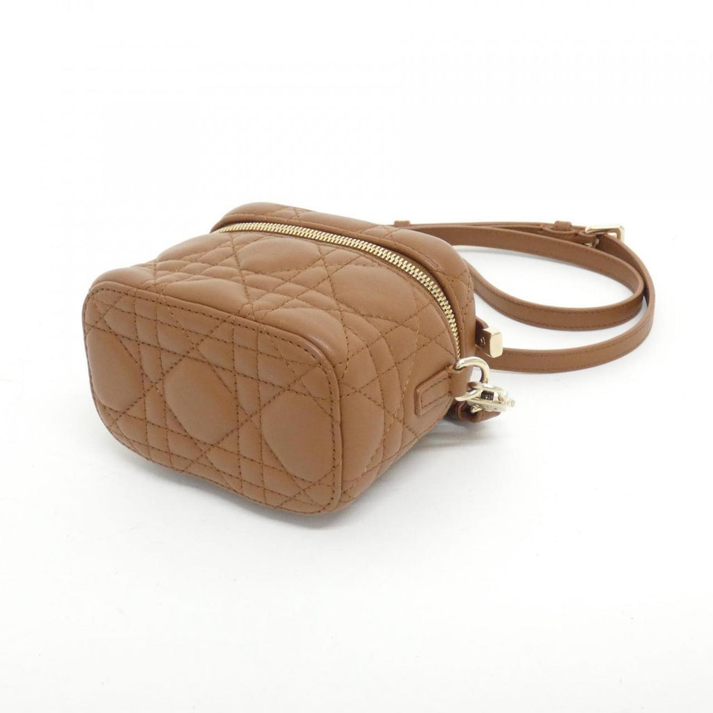 Christian Dior Lady Dior Vanity Case Lambskin Bag