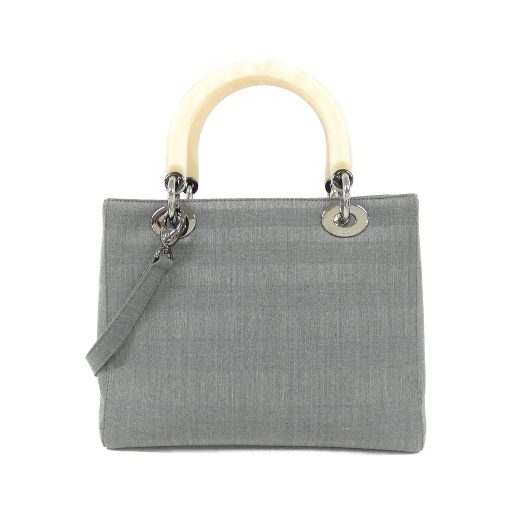 Christian Dior Lady Dior Canvas Bag