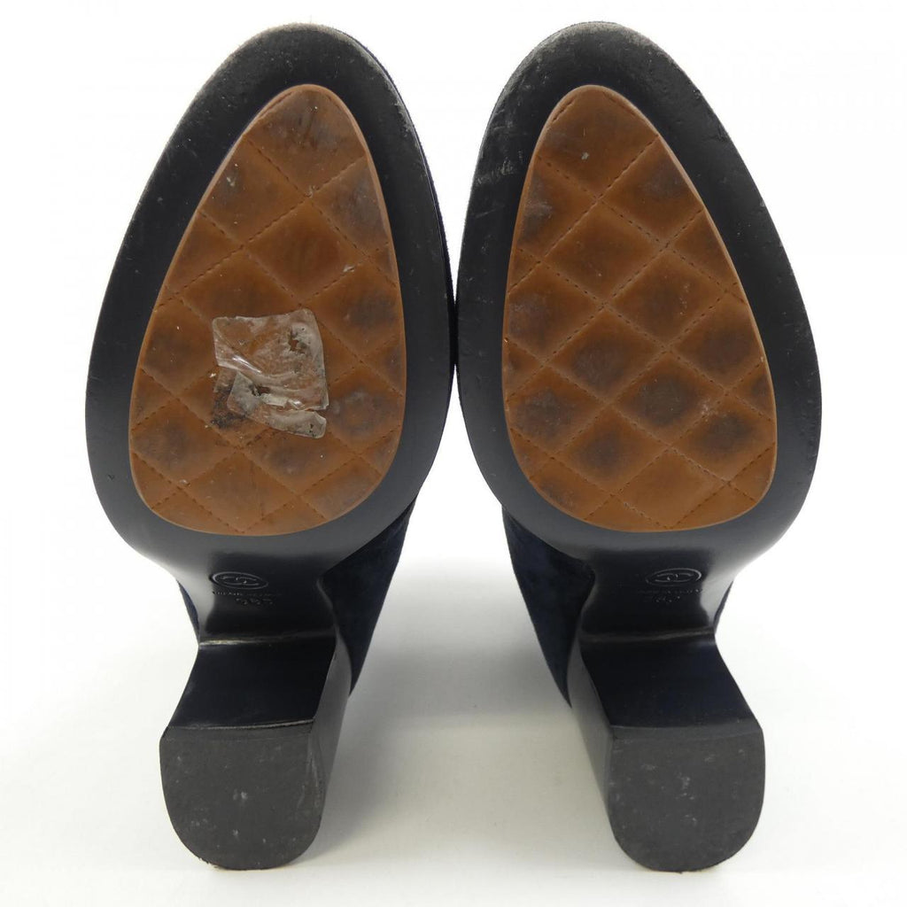 Chanel G32213X48015 Suede Calfskin Boots
