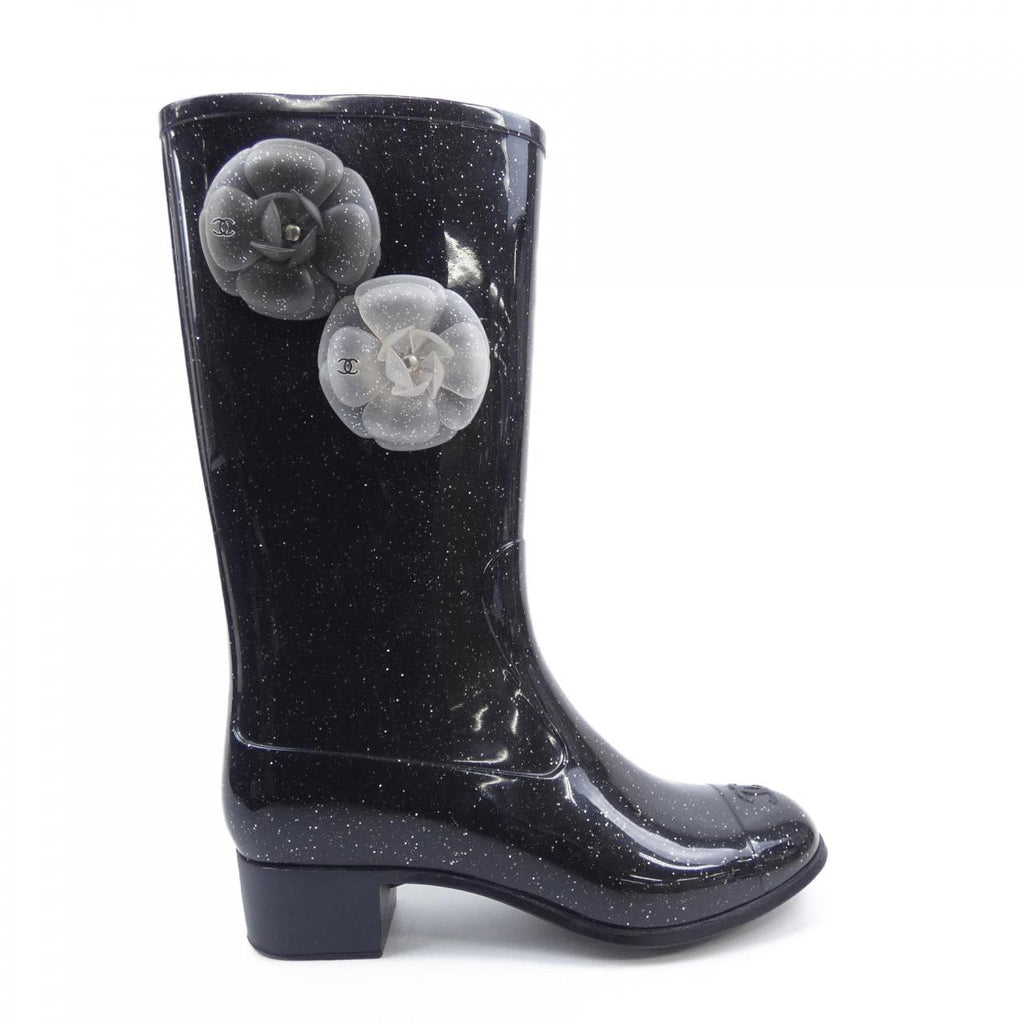Chanel G26648X31115 Rubber Long Boots