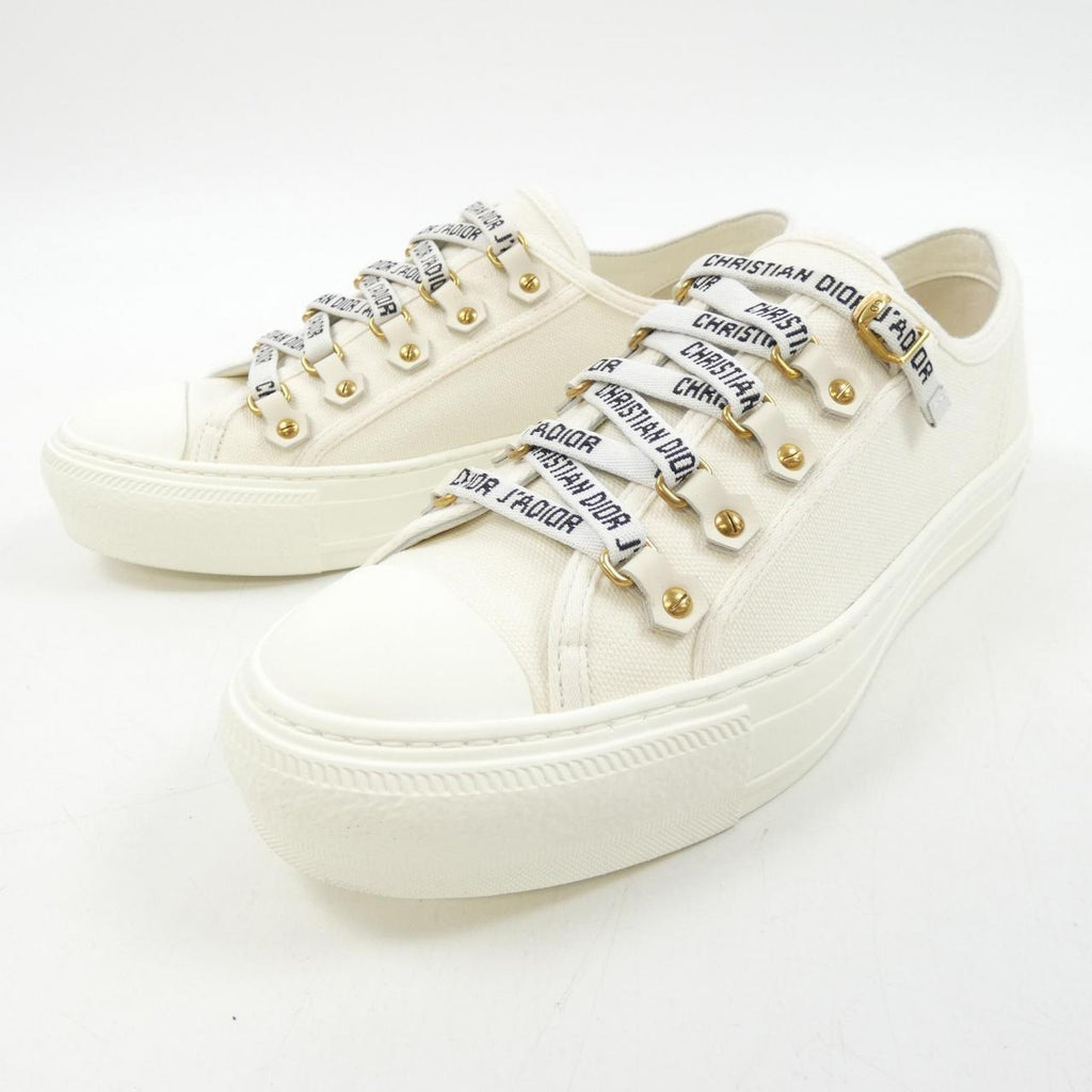 Christian Dior WALK'N'DIOR Cotton Canvas Sneakers