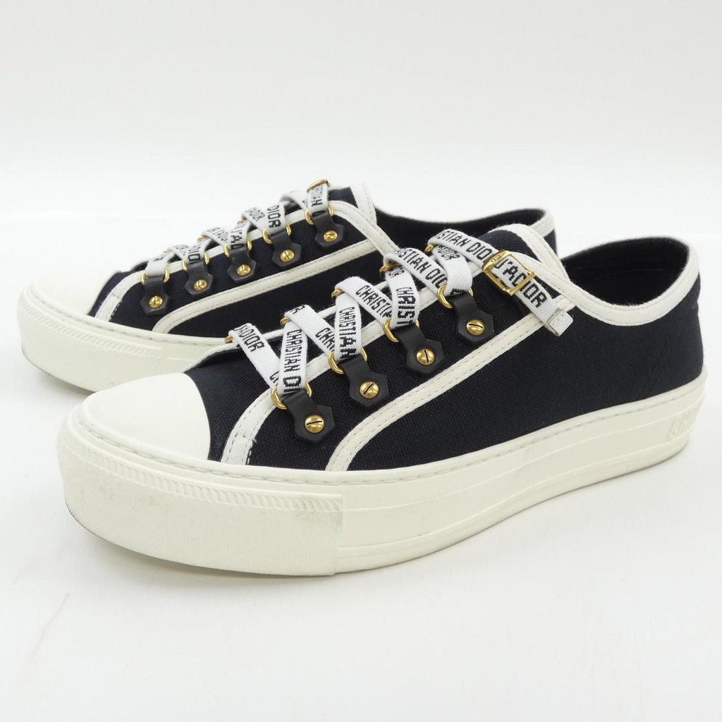 Christian Dior WALK'N'DIOR Cotton Canvas Sneakers