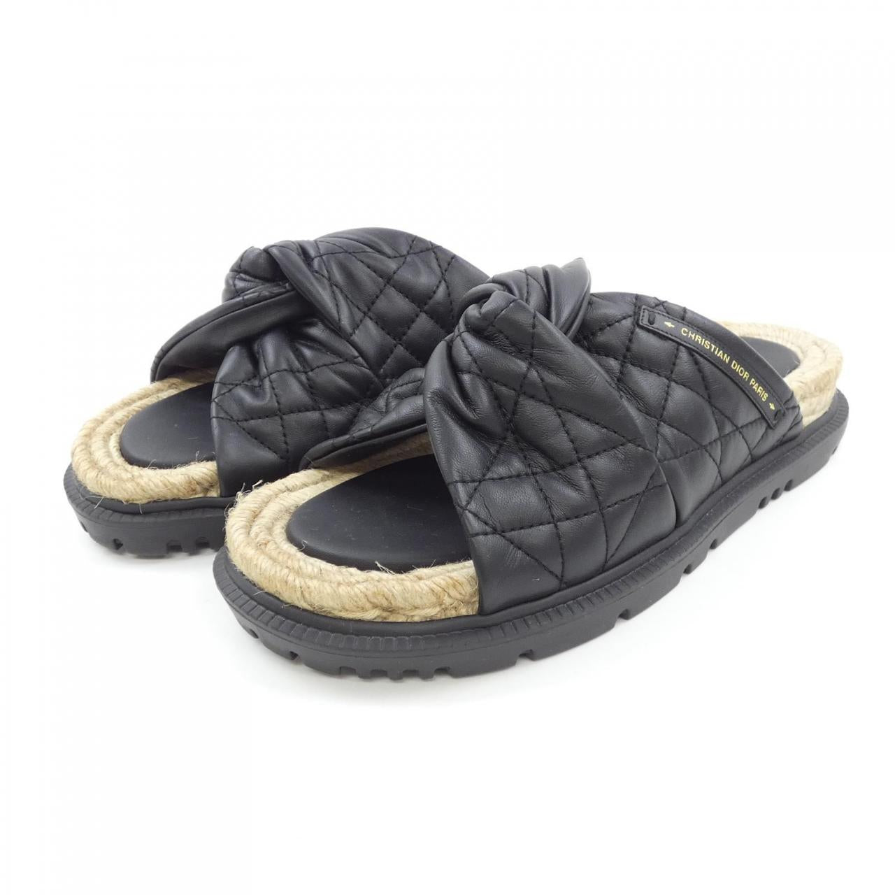 Christian Dior Dtwist Lambskin Sandals