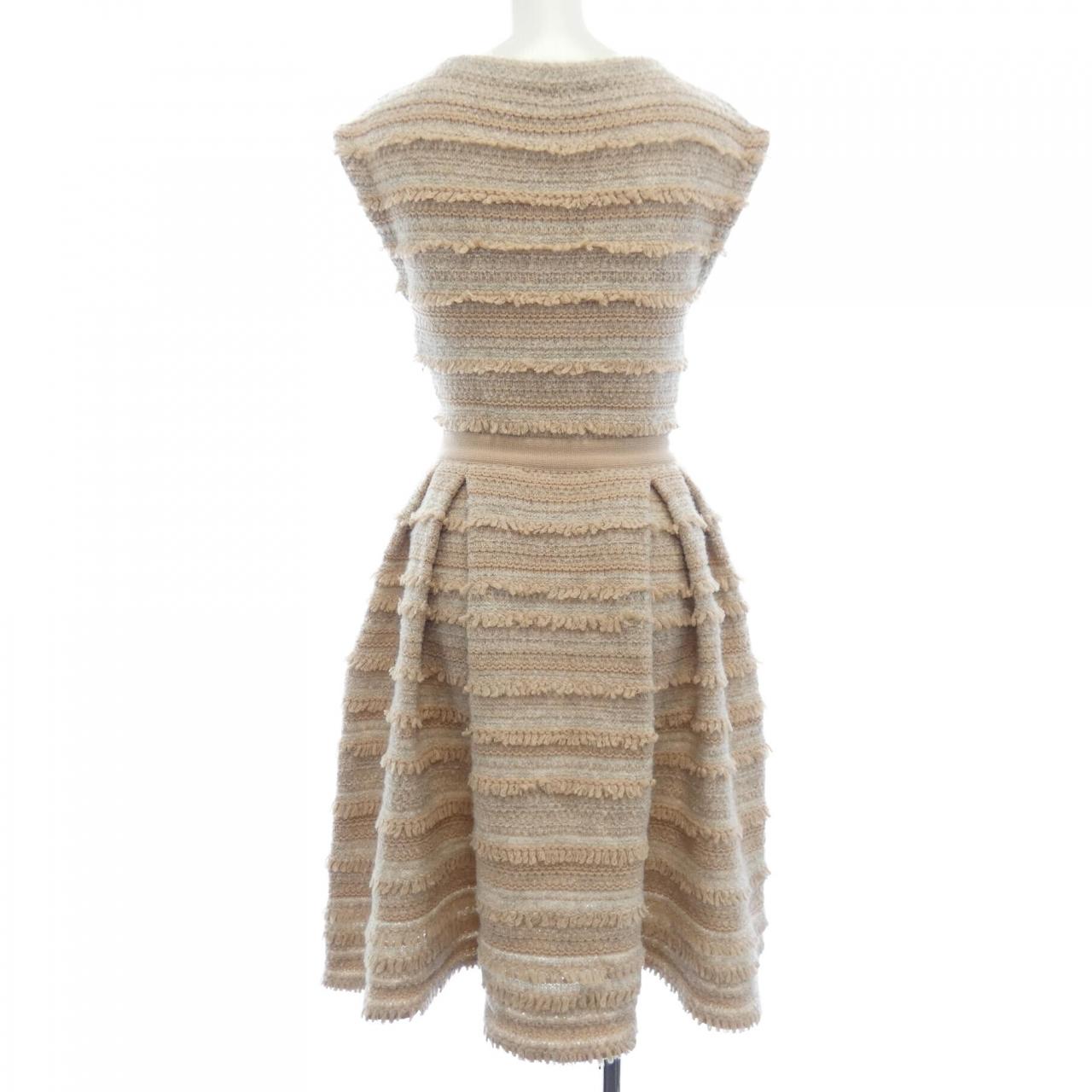 Christian Dior 2A24625AM505 Cashmere Blend Dress
