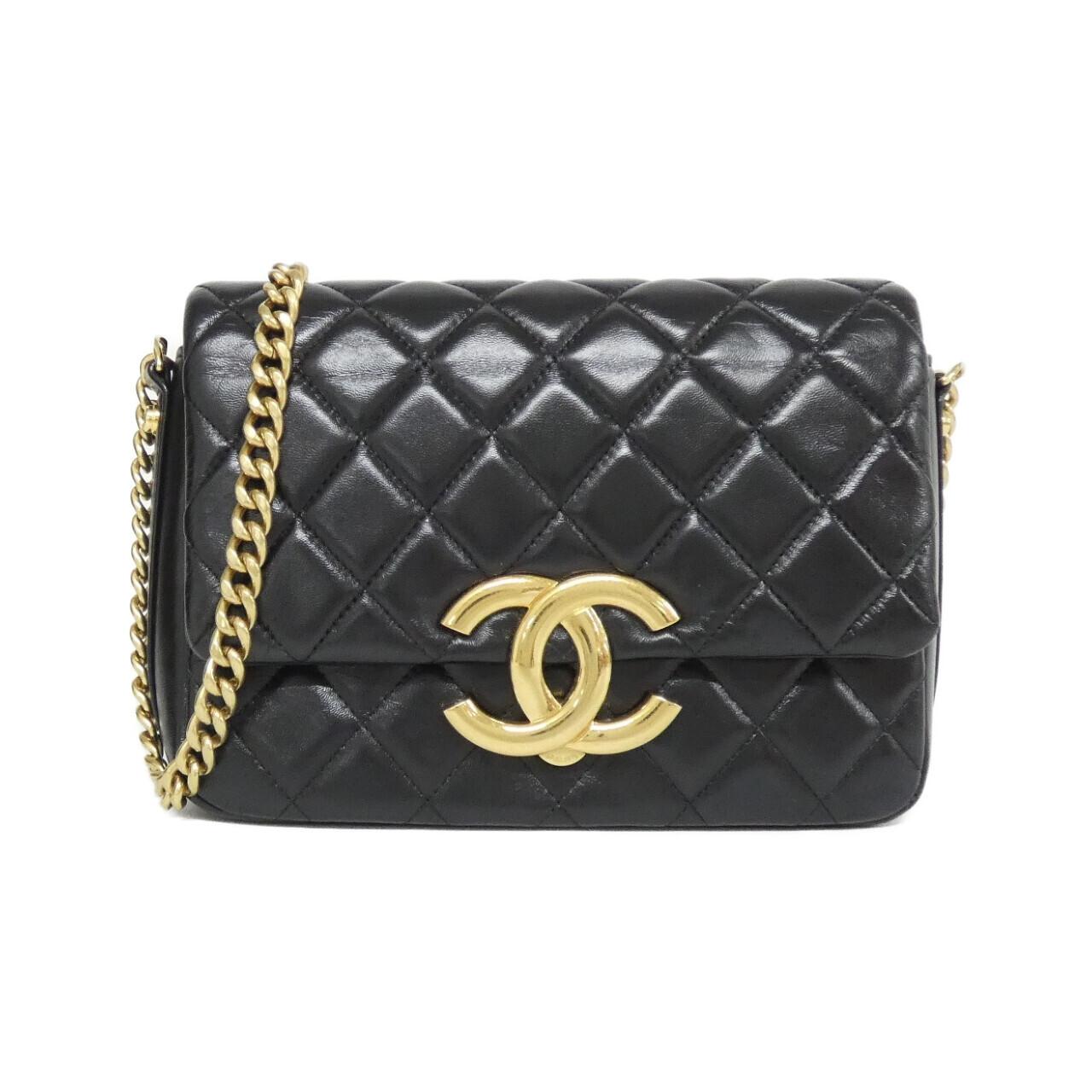 Chanel AS3855 Lambskin Shoulder Bag