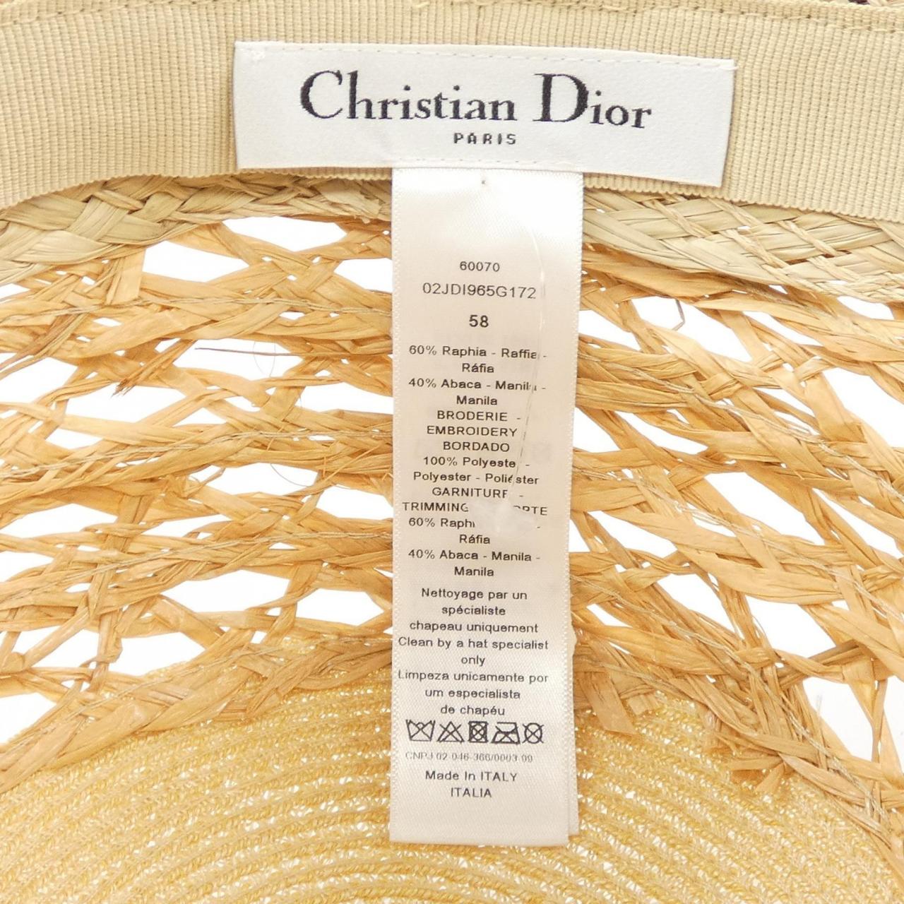 Christian Dior Hat Hat