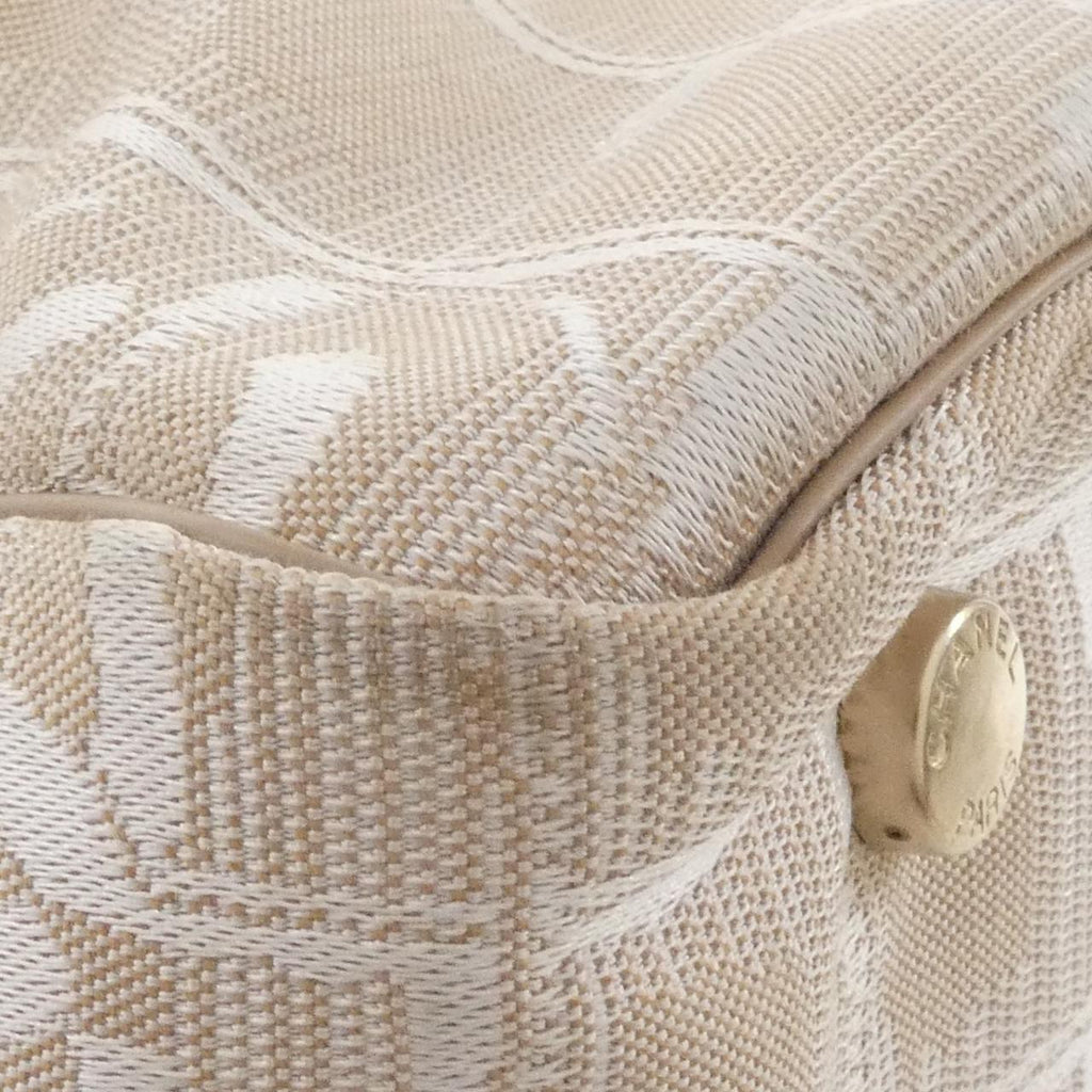 Chanel Travel Line TOILE Nylon Bag