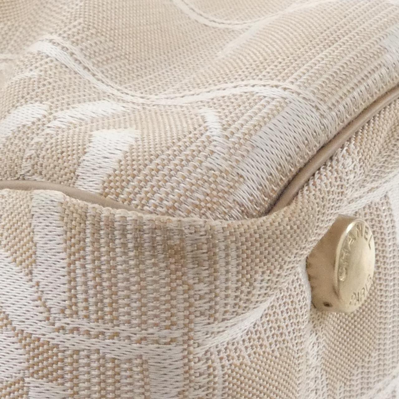 Chanel Travel Line TOILE Nylon Bag