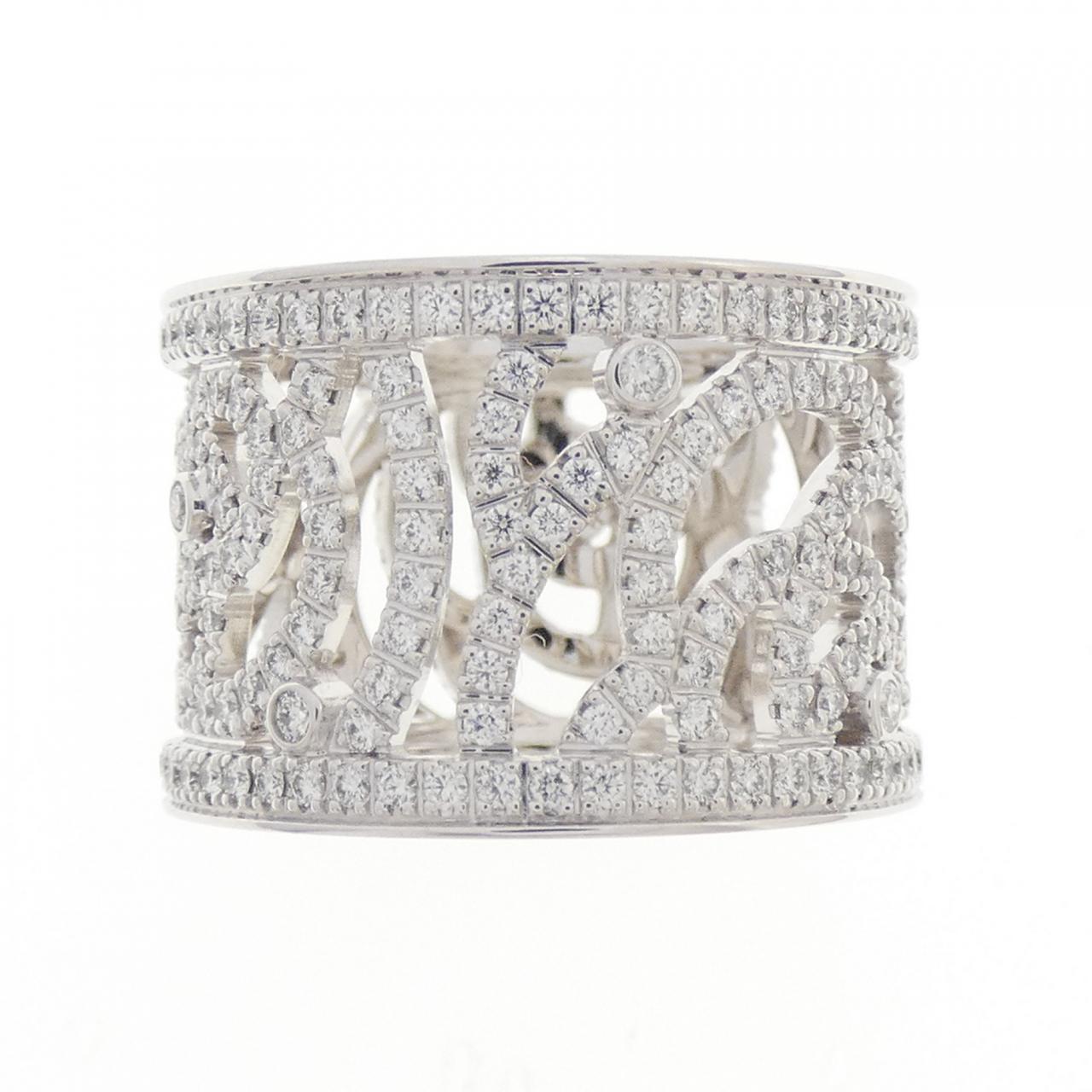 Chanel Camelia 750 White Gold Diamond Ring