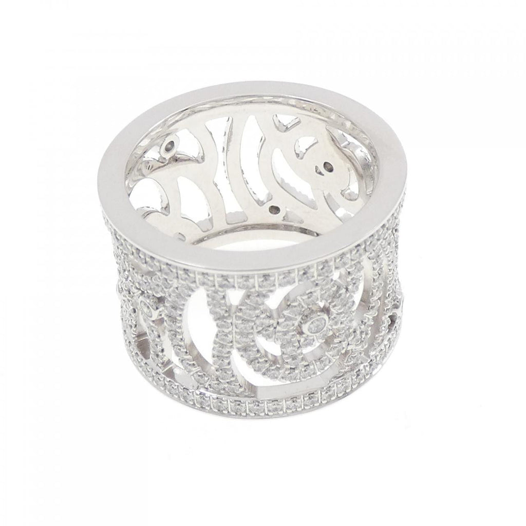 Chanel Camelia 750 White Gold Diamond Ring
