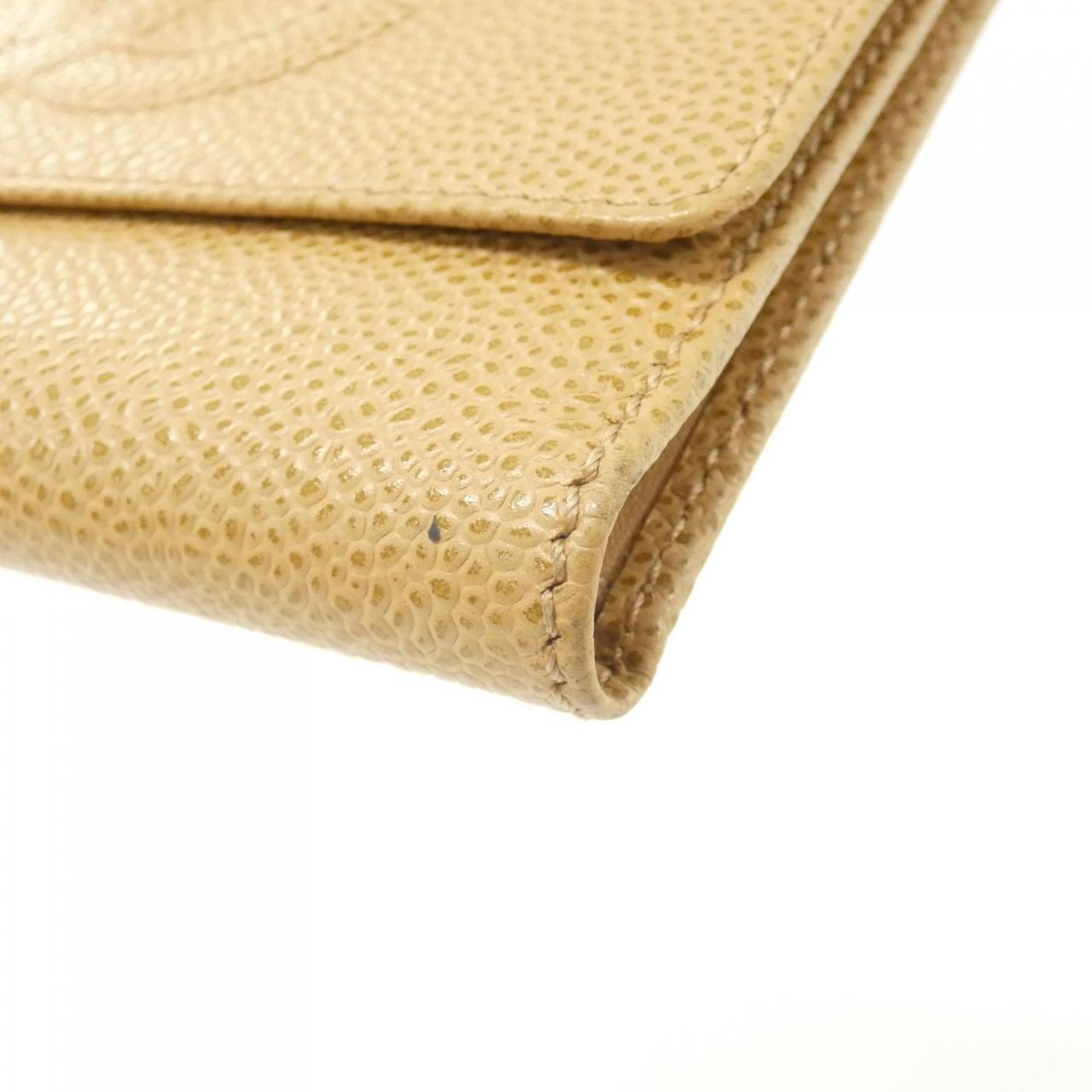 Chanel Timeless CC Caviar Skin Wallet
