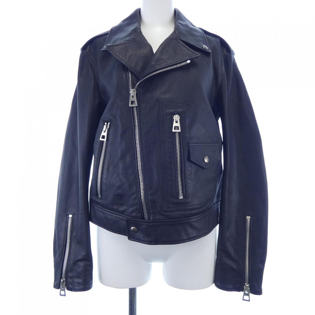Christian Dior 845V02AL200 Goatskin Riders Jacket