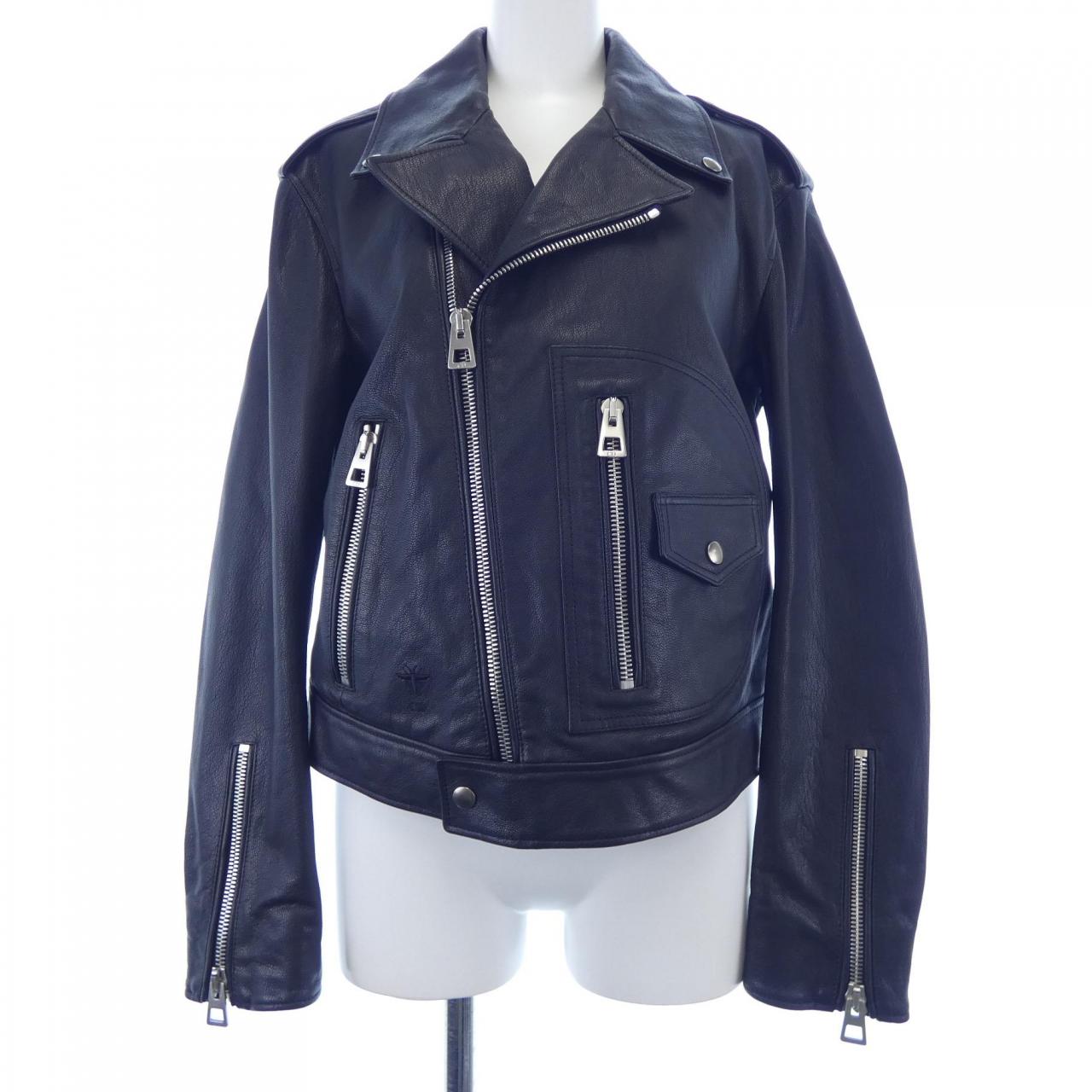Christian Dior 845V02AL200 Goatskin Riders Jacket