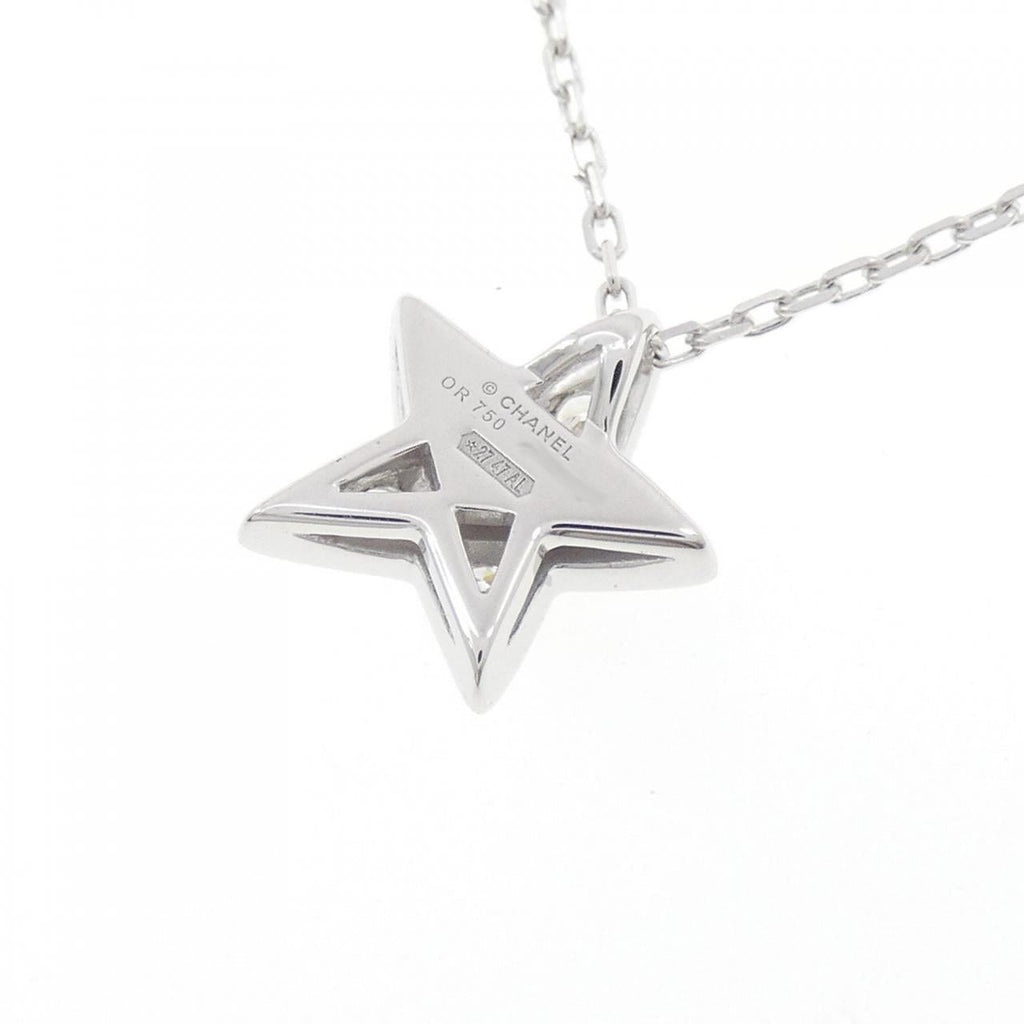 Chanel Comete 750 White Gold Diamond Necklace