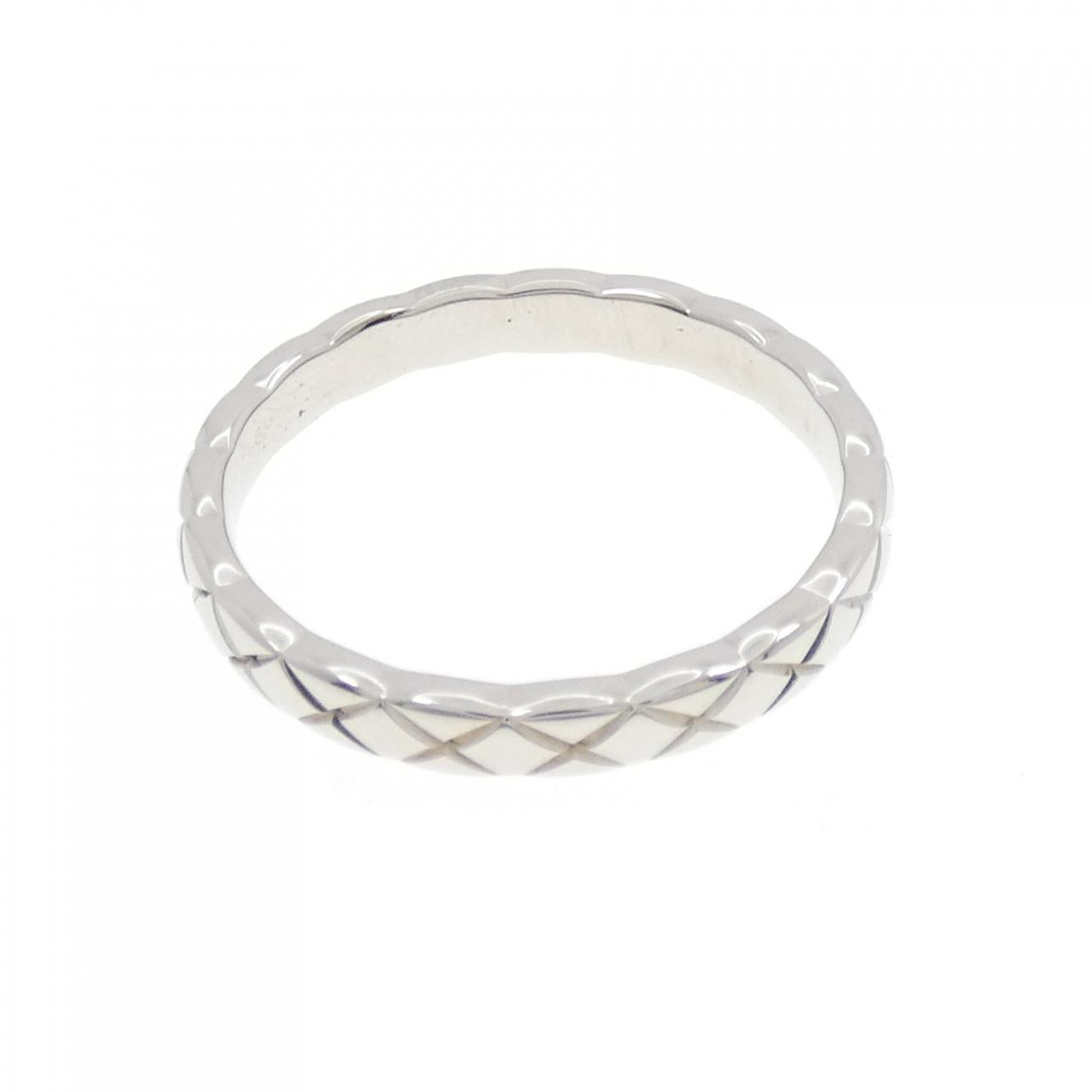 Chanel Coco Crush Platinum Ring Size 13.5