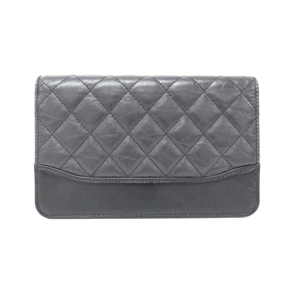 Chanel Gabrielle Line Calfskin Chain Wallet