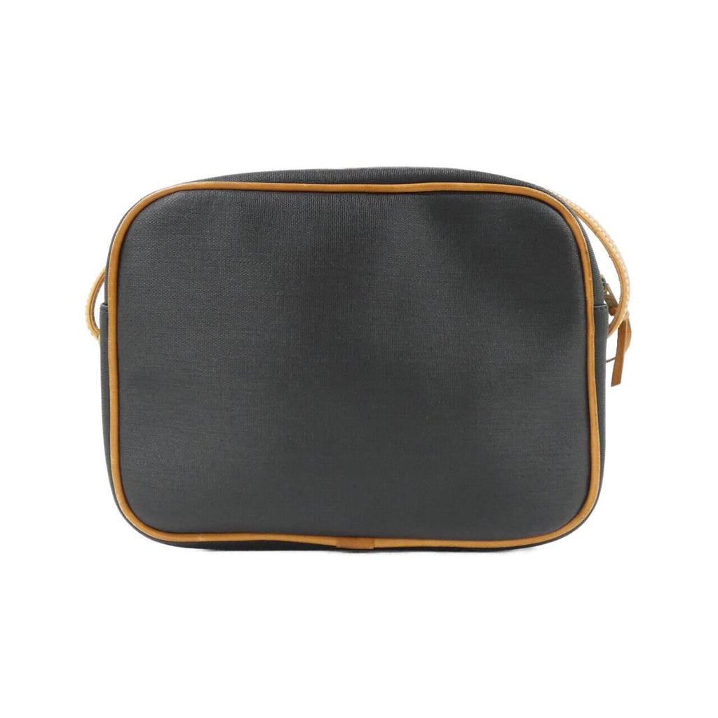 Christian Dior Coated Canvas Leather Shoulder Bag