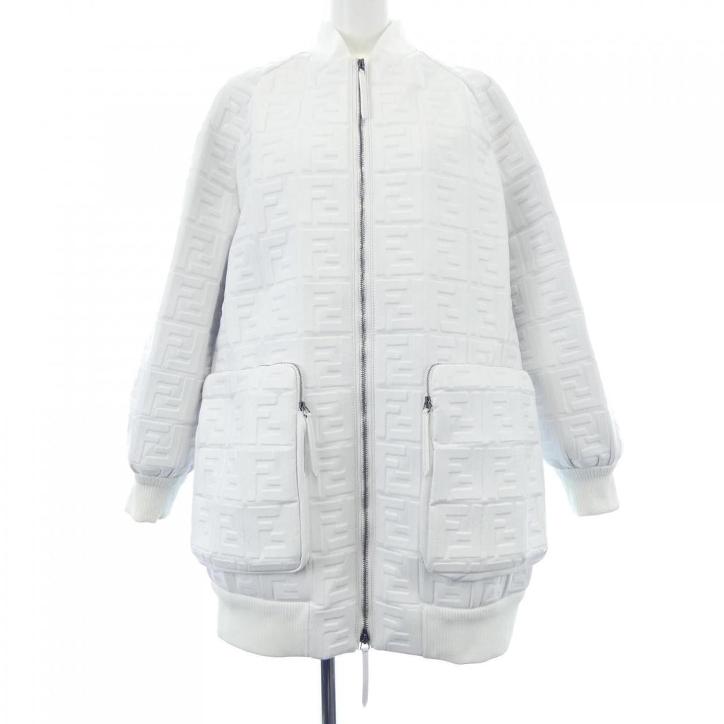 Fendi FPJ745 A6XY Leather Jacket