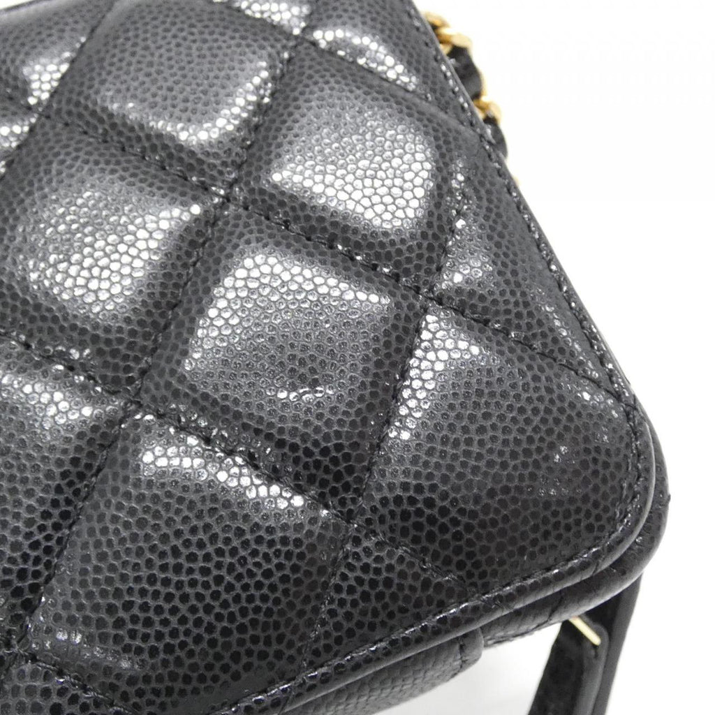 Chanel AP2858 Caviar Skin Chain Clutch