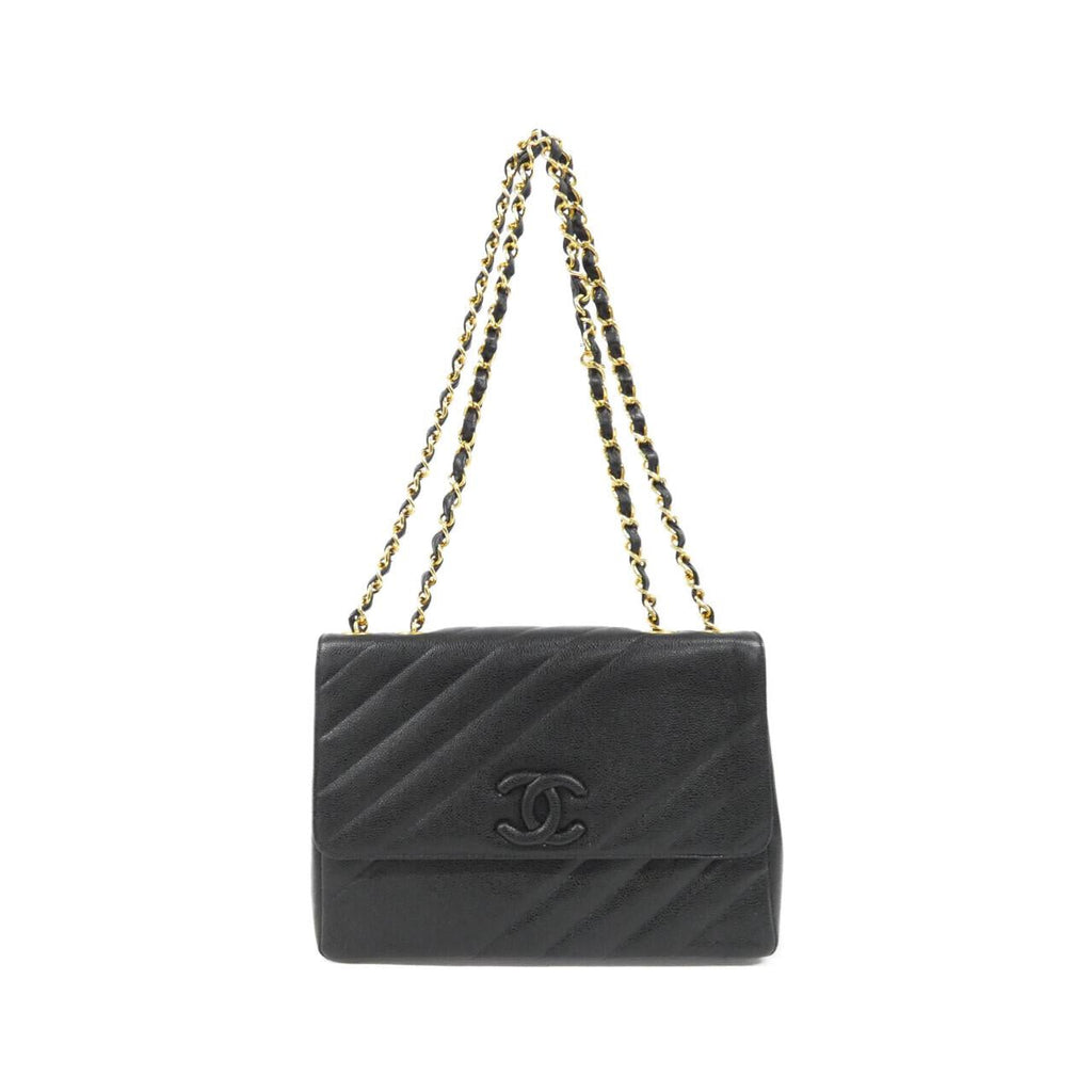 Chanel Caviar Skin Vintage Shoulder Bag