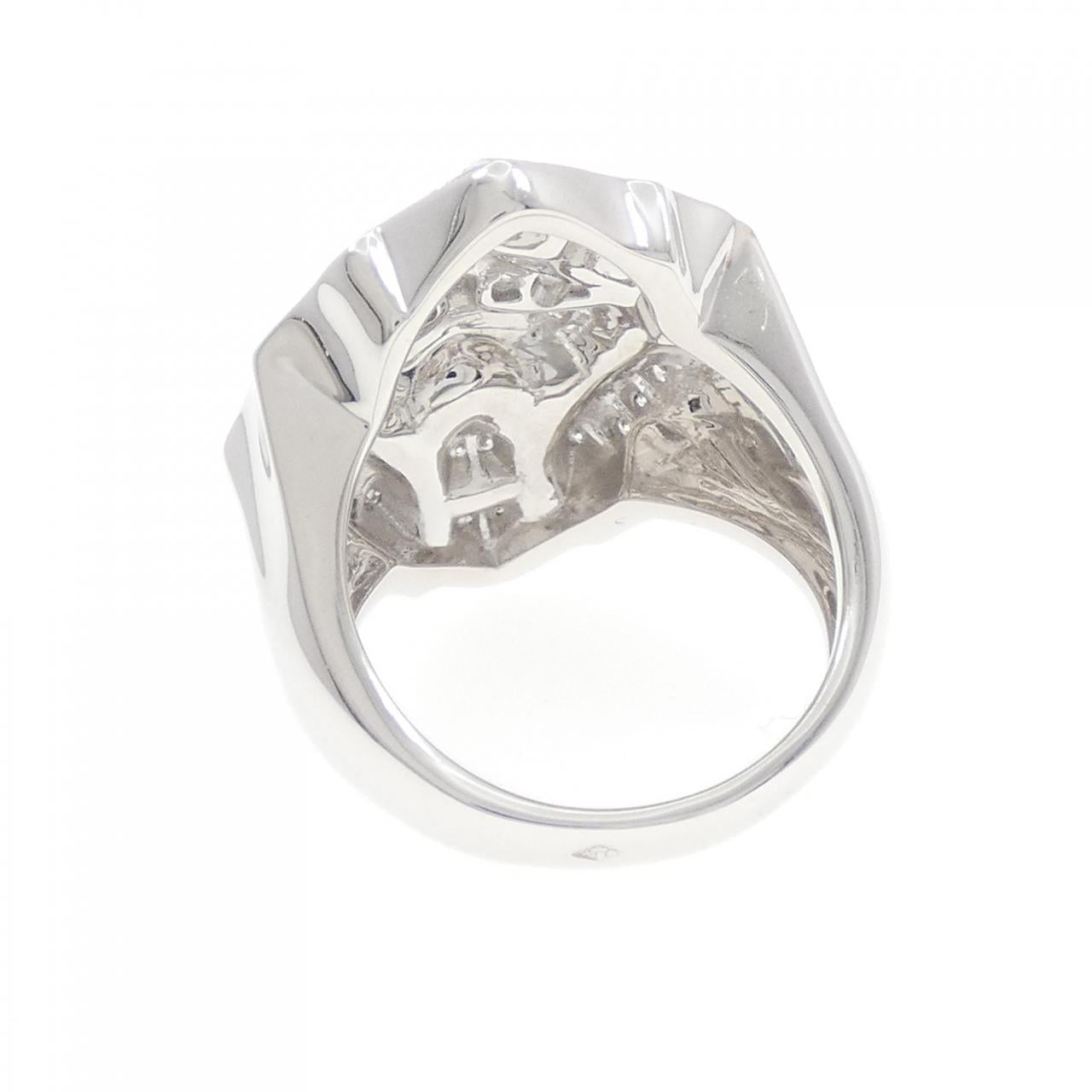Chanel Sous le Signe du Lion 750 White Gold Diamond Ring
