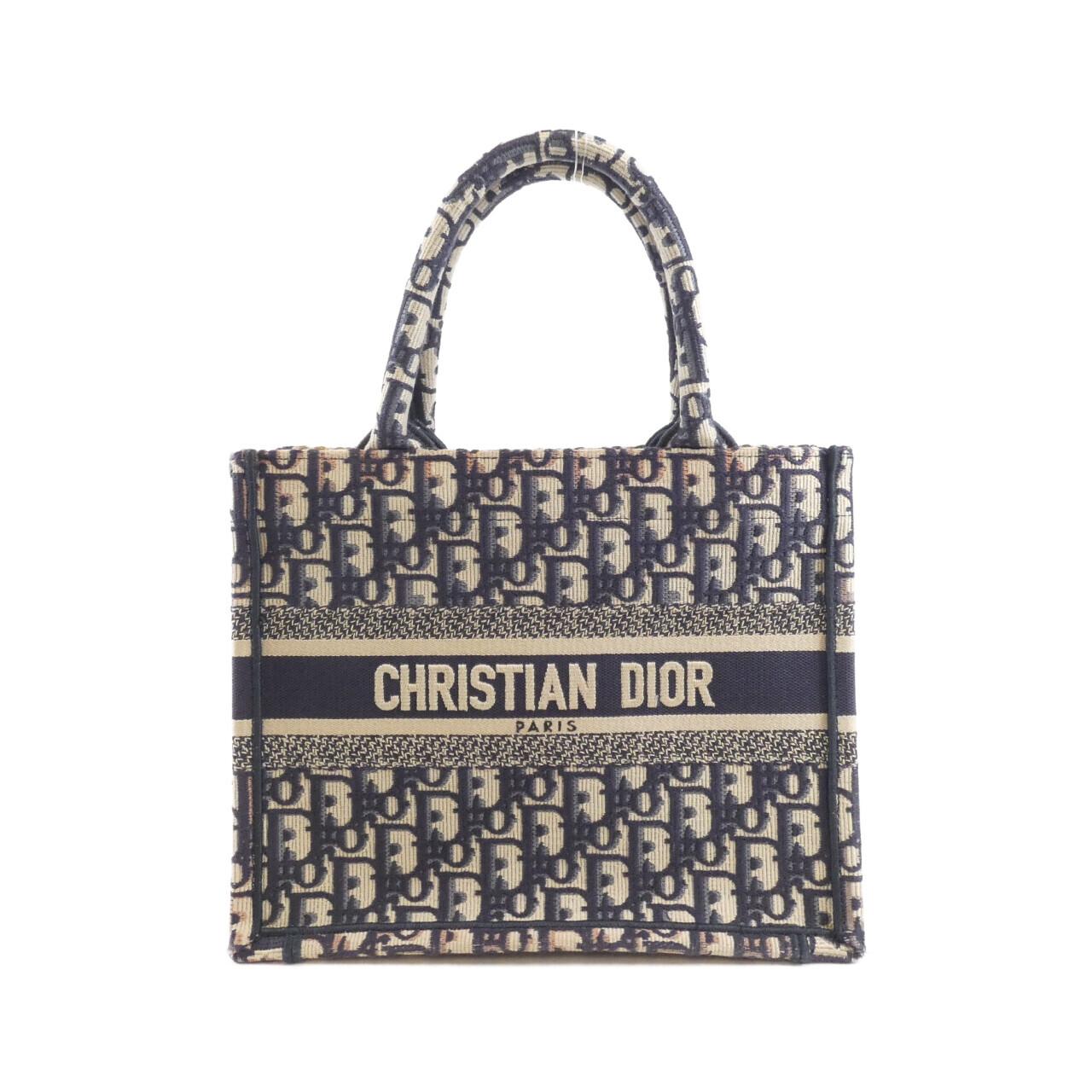 Christian Dior Dior Book Tote Oblique Canvas Tote Bag