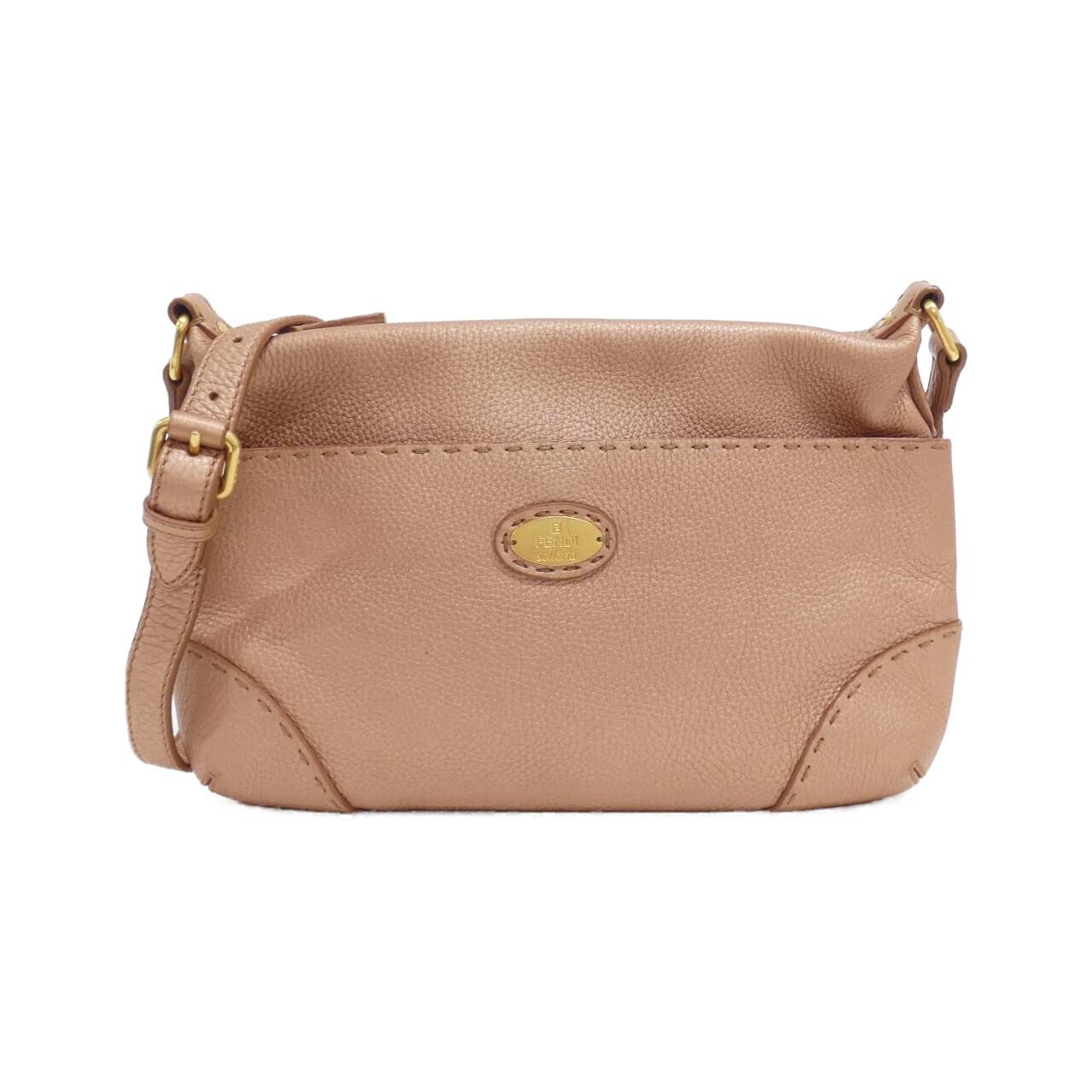 Fendi SELLERIA Leather Shoulder Bag