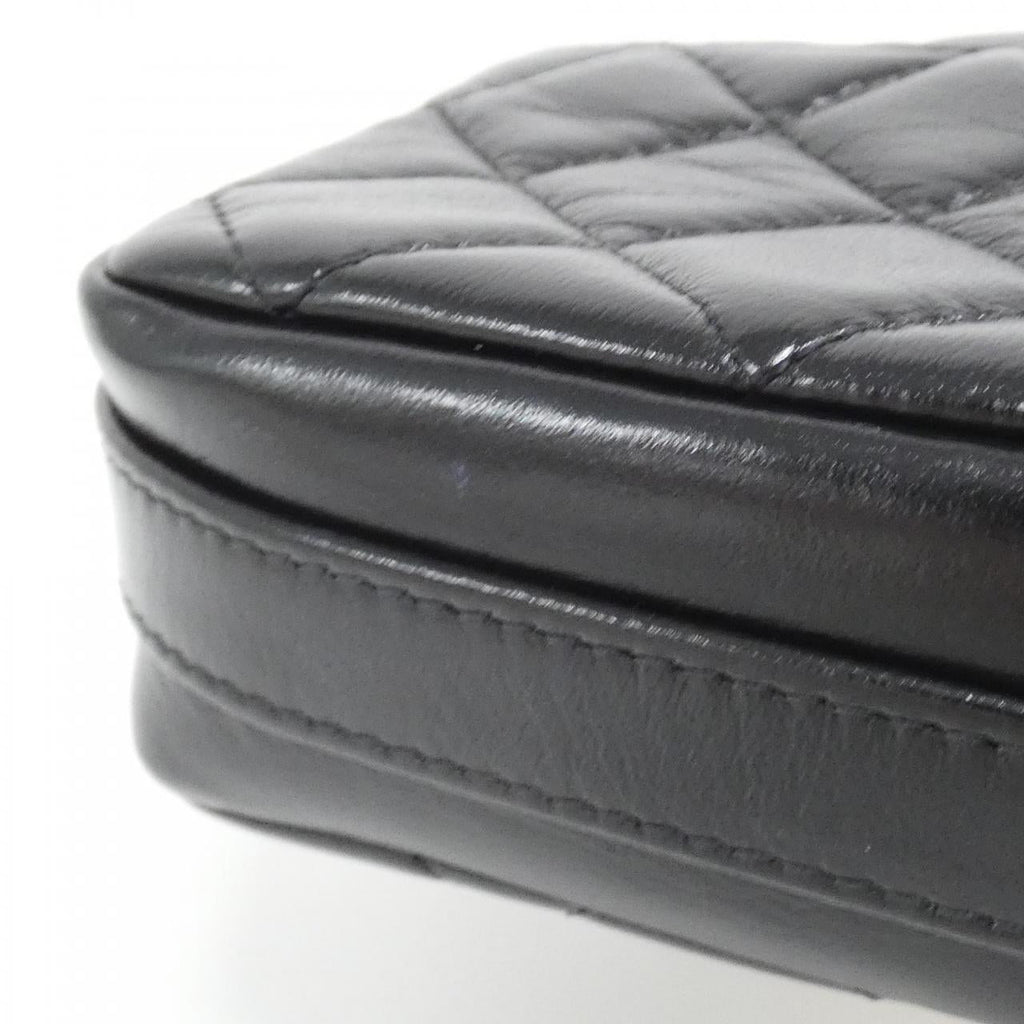 Chanel Lambskin Chain Clutch