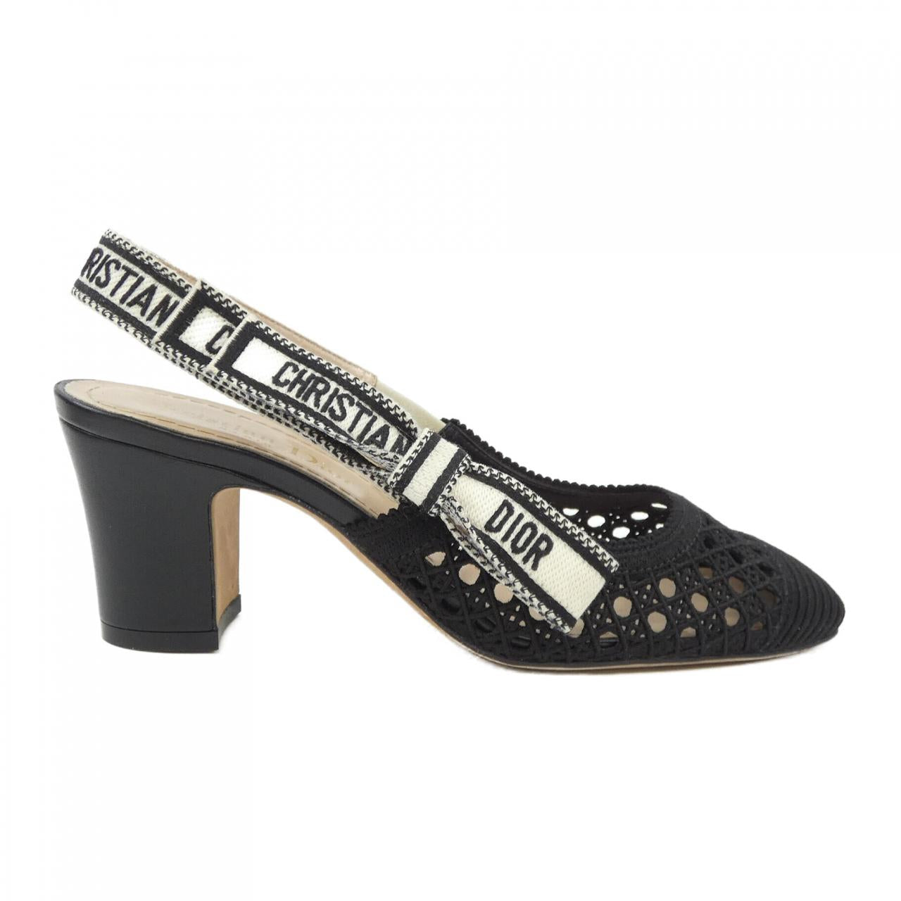 Christian Dior KCP890RCE Cannage Embroidery Mesh Pumps