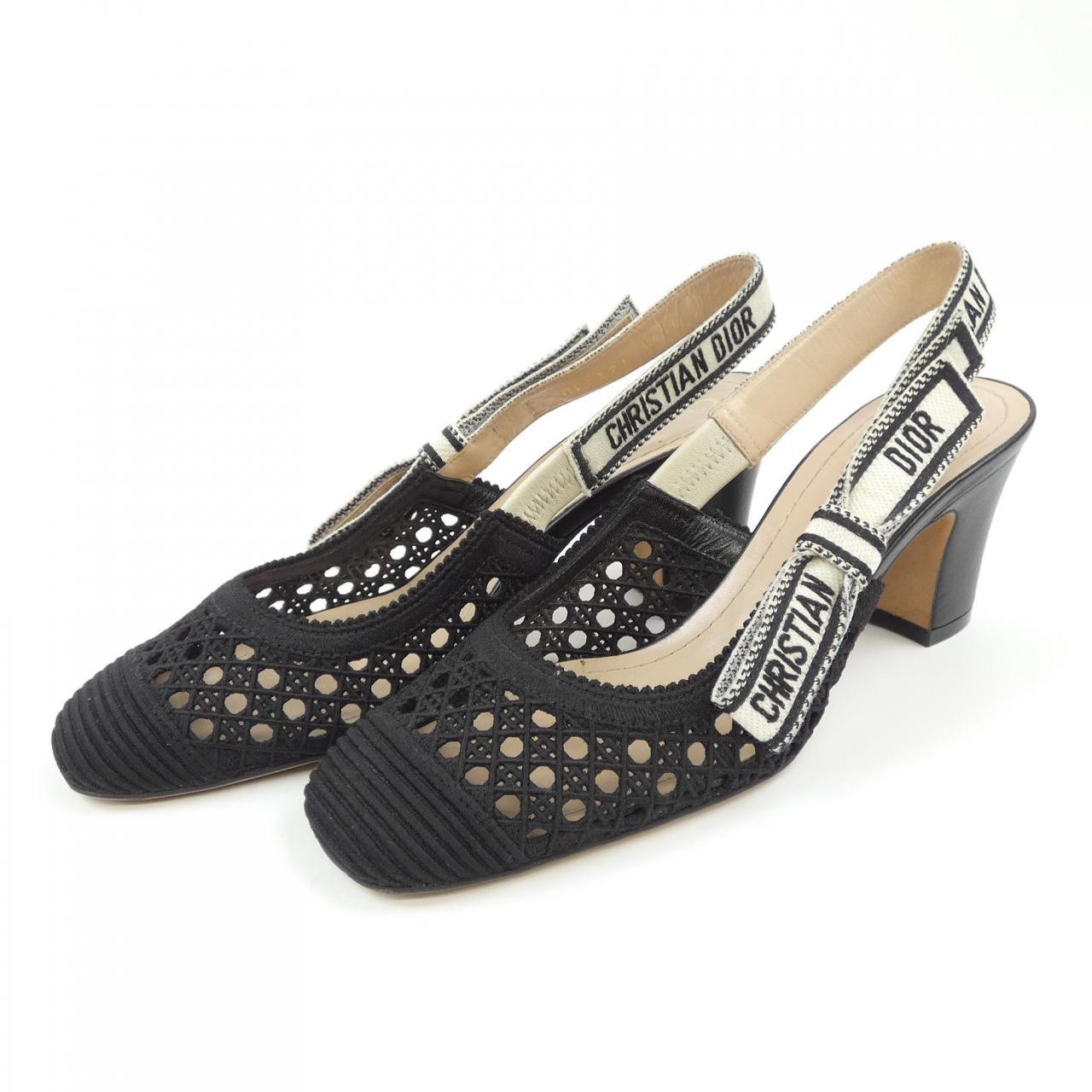 Christian Dior KCP890RCE Cannage Embroidery Mesh Pumps