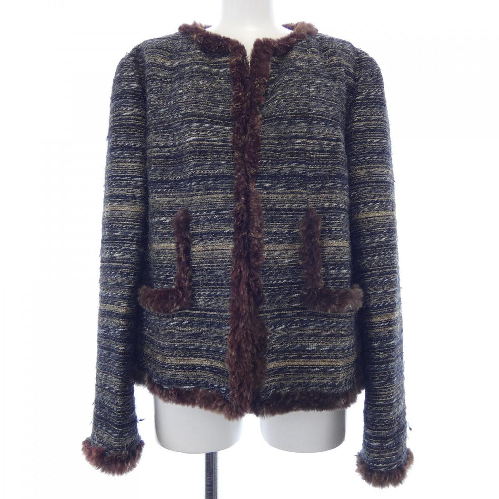 Chanel P26807V17014 05A Lapin Collarless Jacket