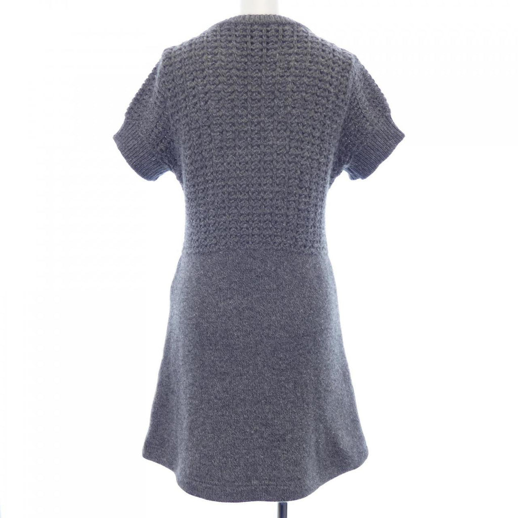 Chanel P36613K02248 09A Cashmere Blend Dress