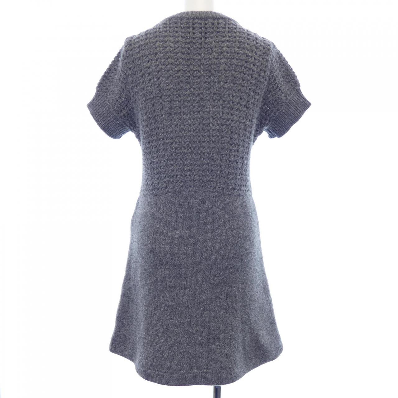 Chanel P36613K02248 09A Cashmere Blend Dress