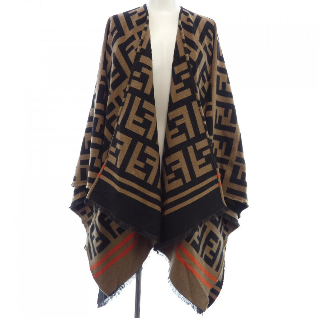 Fendi FXX636 A3Q1 Wool Cape