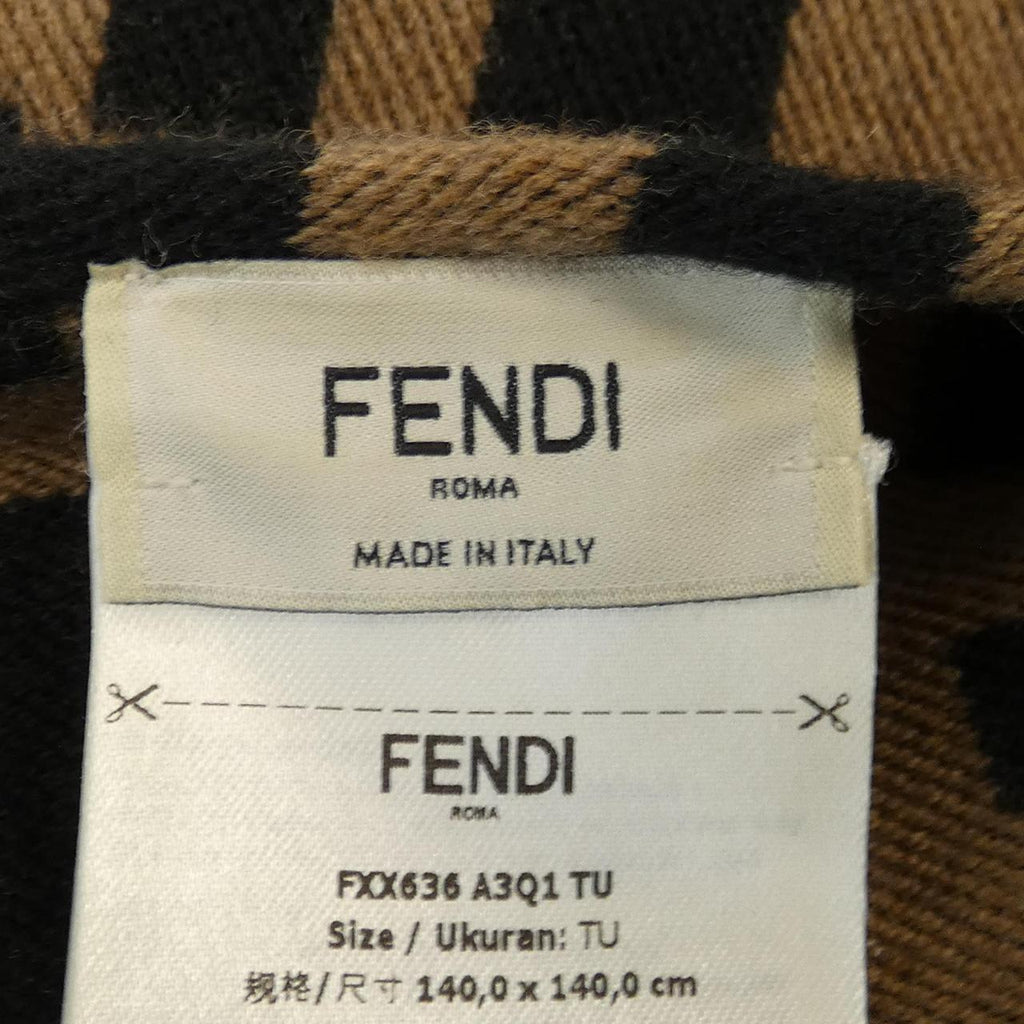 Fendi FXX636 A3Q1 Wool Cape