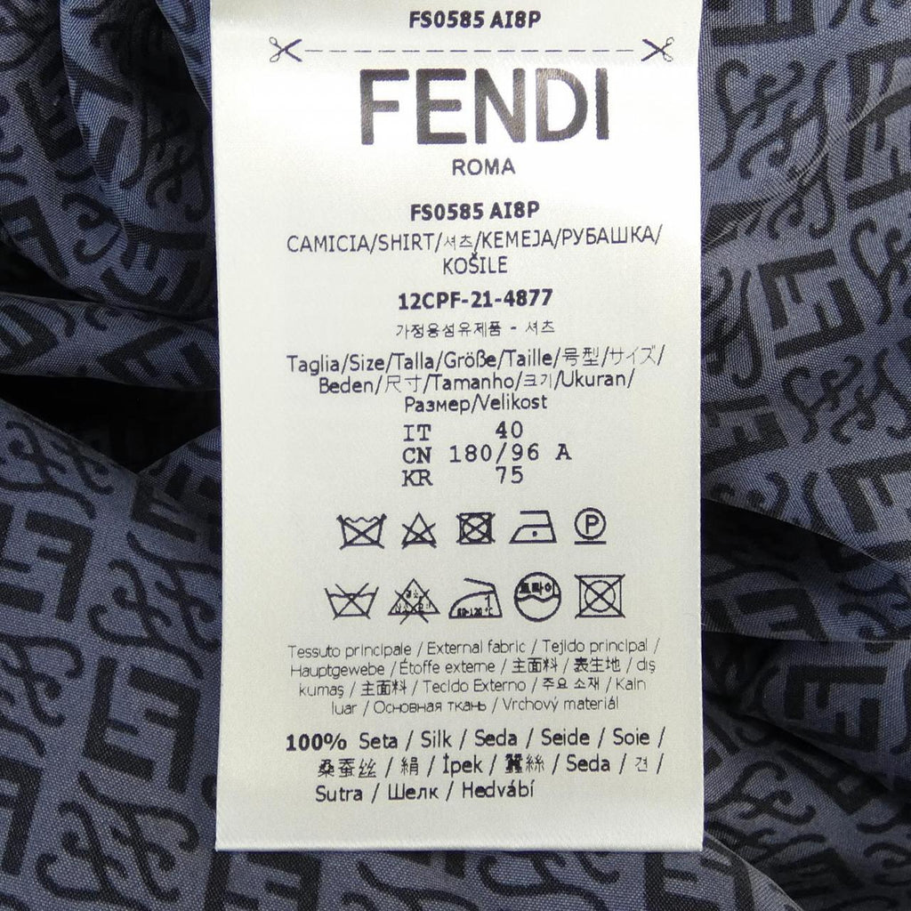 Fendi FS0585 AI8P Silk Shirt