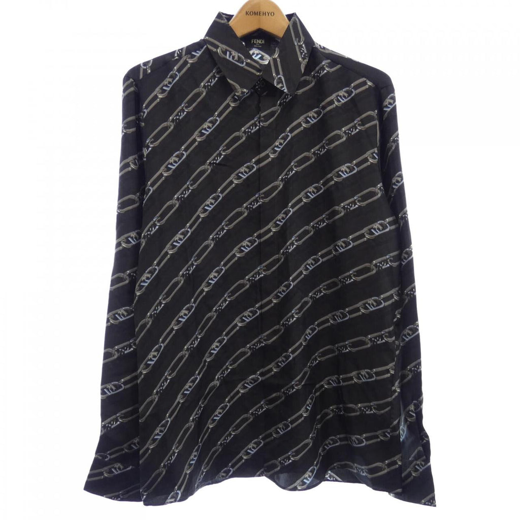 Fendi FS0585 AL2M Silk Shirt