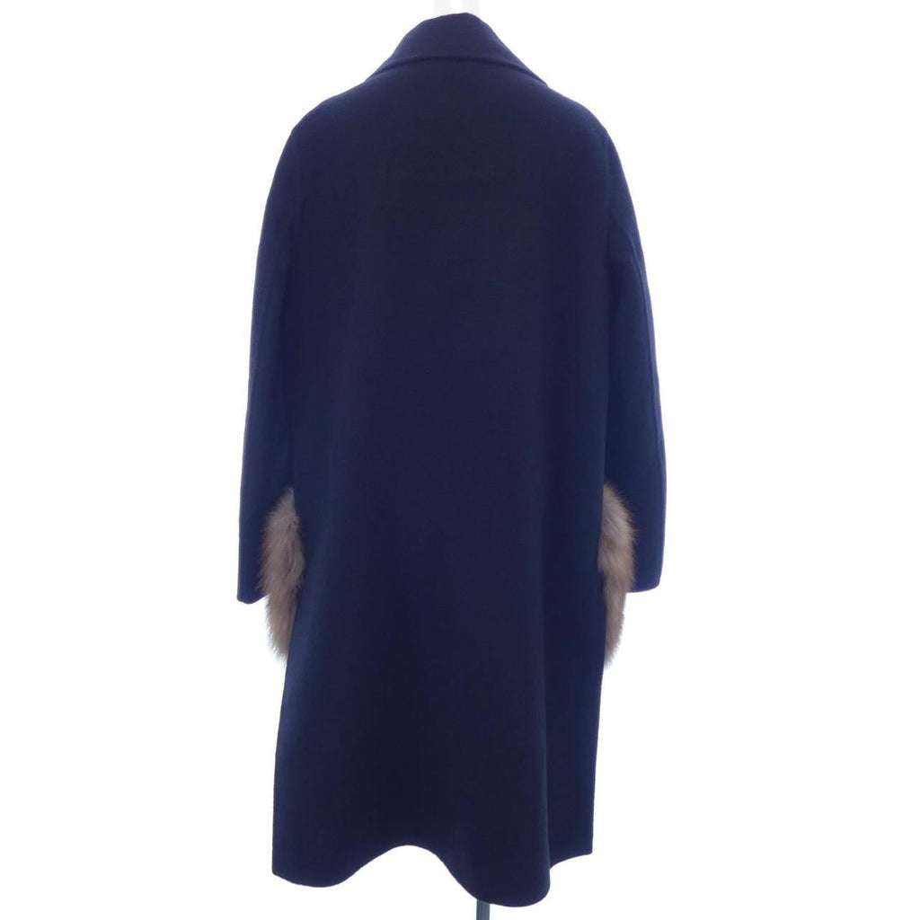 Fendi FF8521 A5G0 Wool Coat