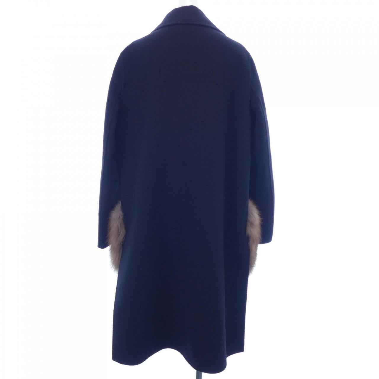 Fendi FF8521 A5G0 Wool Coat