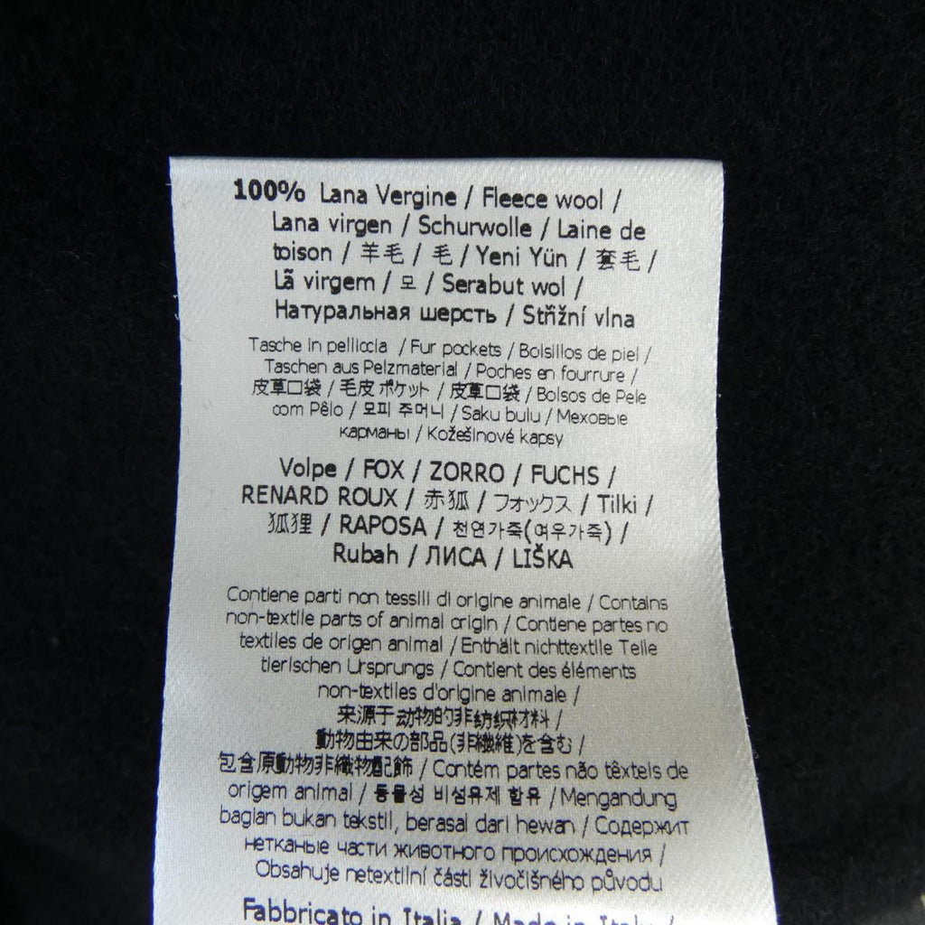 Fendi FF8521 A5G0 Wool Coat