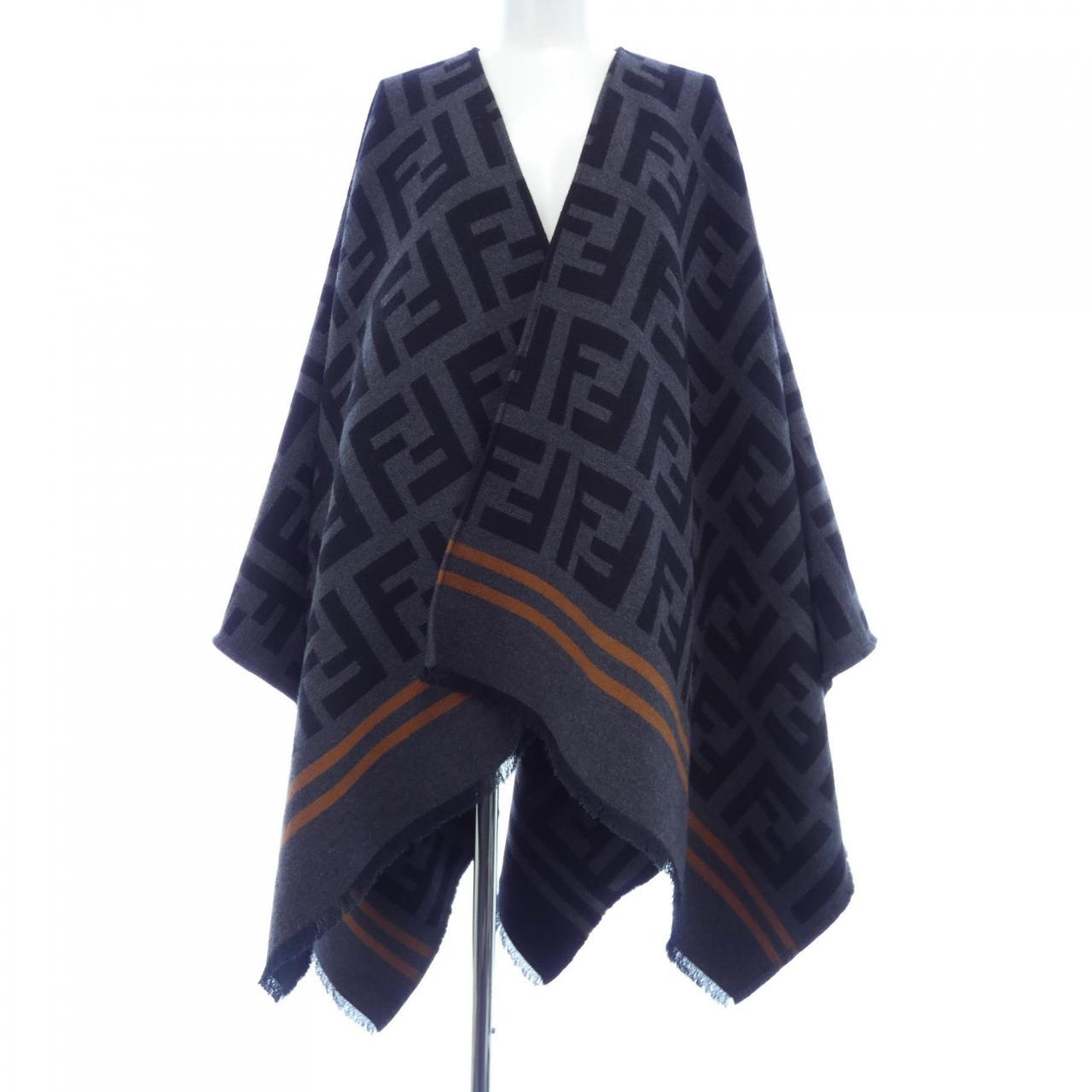 Fendi FF Poncho Cape